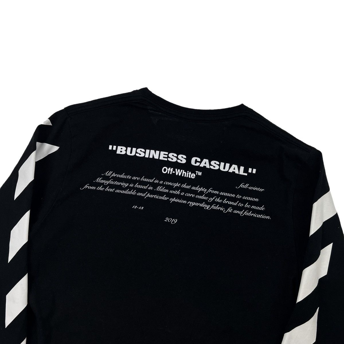 Off-White Off-White Bernini Long Sleeve T Shirt Size US XS / EU 42 / 0 - 3 Thumbnail