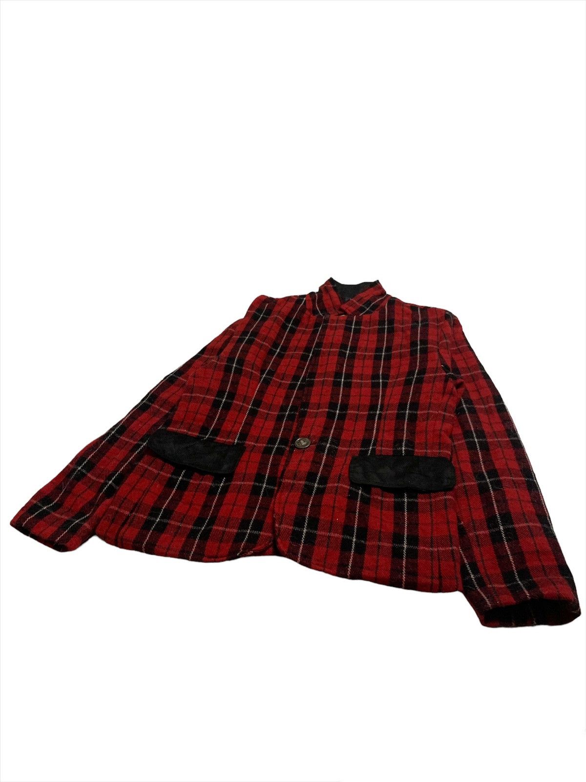 Japanese Brand Performance By Ribbon Wool Relaxing Blazer Size M / US 6-8 / IT 42-44 - 3 Thumbnail