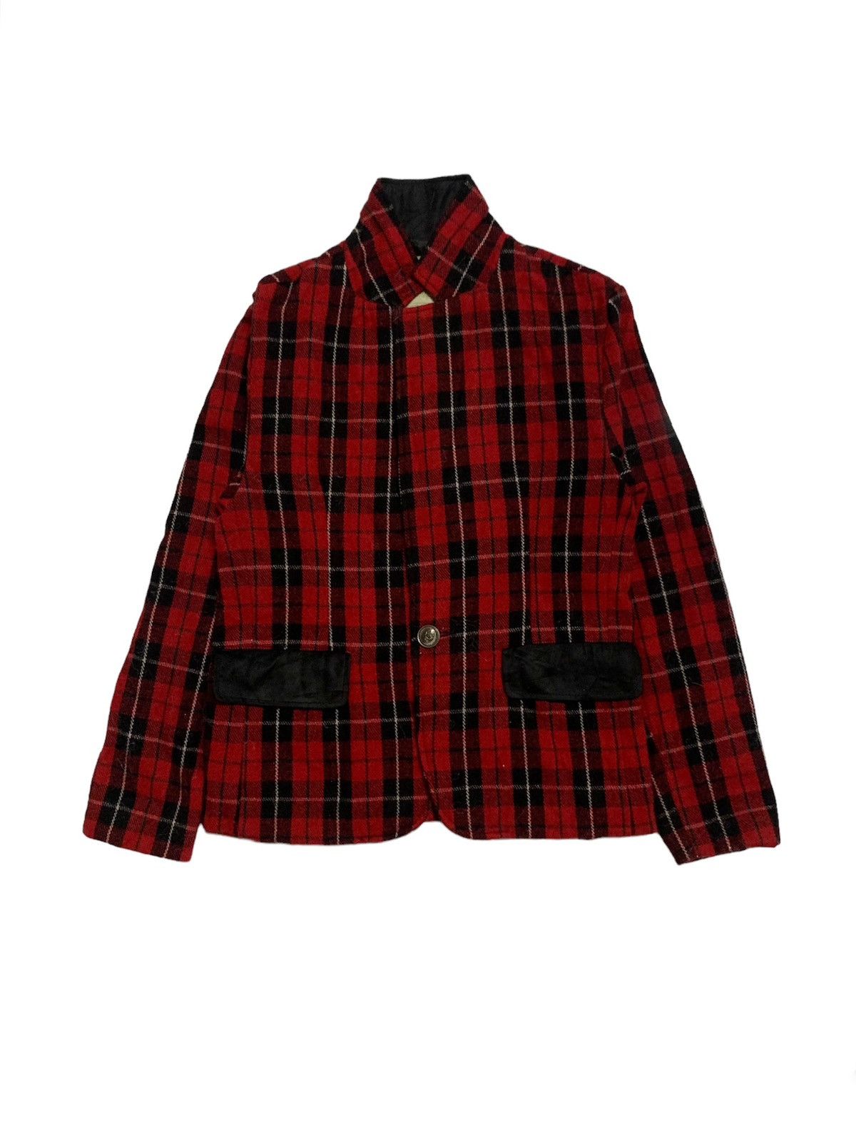 Japanese Brand Performance By Ribbon Wool Relaxing Blazer Size M / US 6-8 / IT 42-44 - 1 Thumbnail