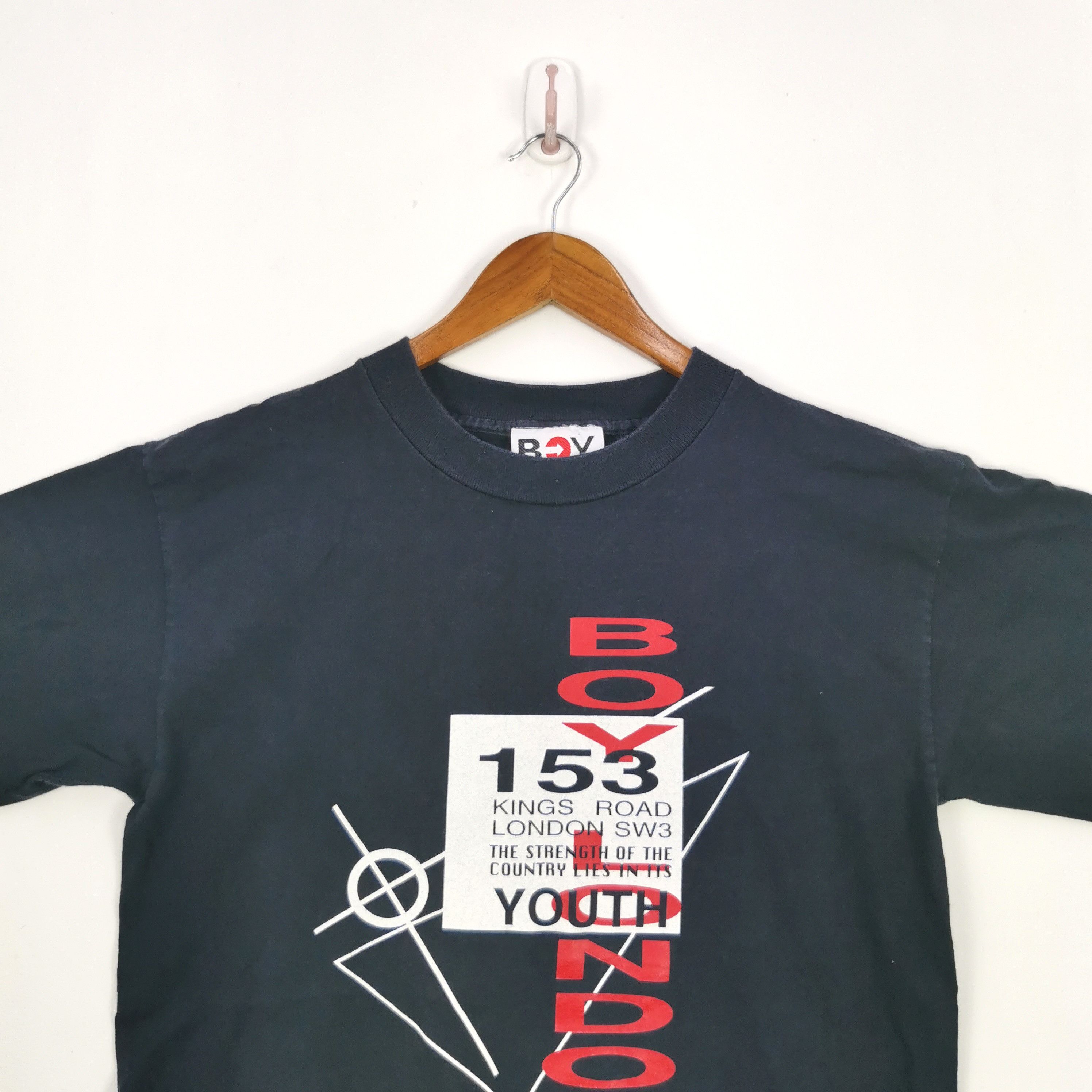 Boy London Vintage 90s Boy London TShirt Kings Road Tees Size US M / EU 48-50 / 2 - 3 Thumbnail