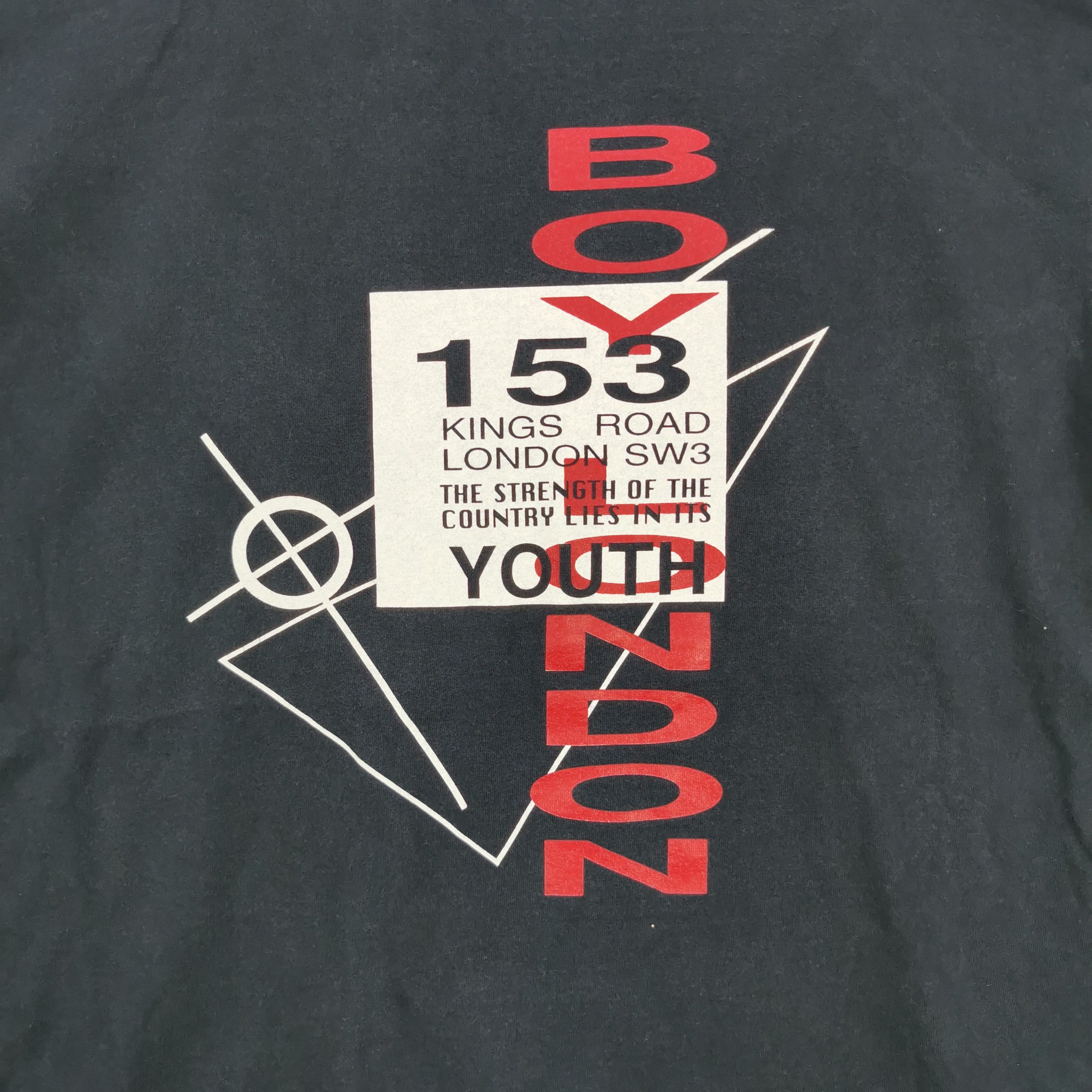 Boy London Vintage 90s Boy London TShirt Kings Road Tees Size US M / EU 48-50 / 2 - 4 Thumbnail