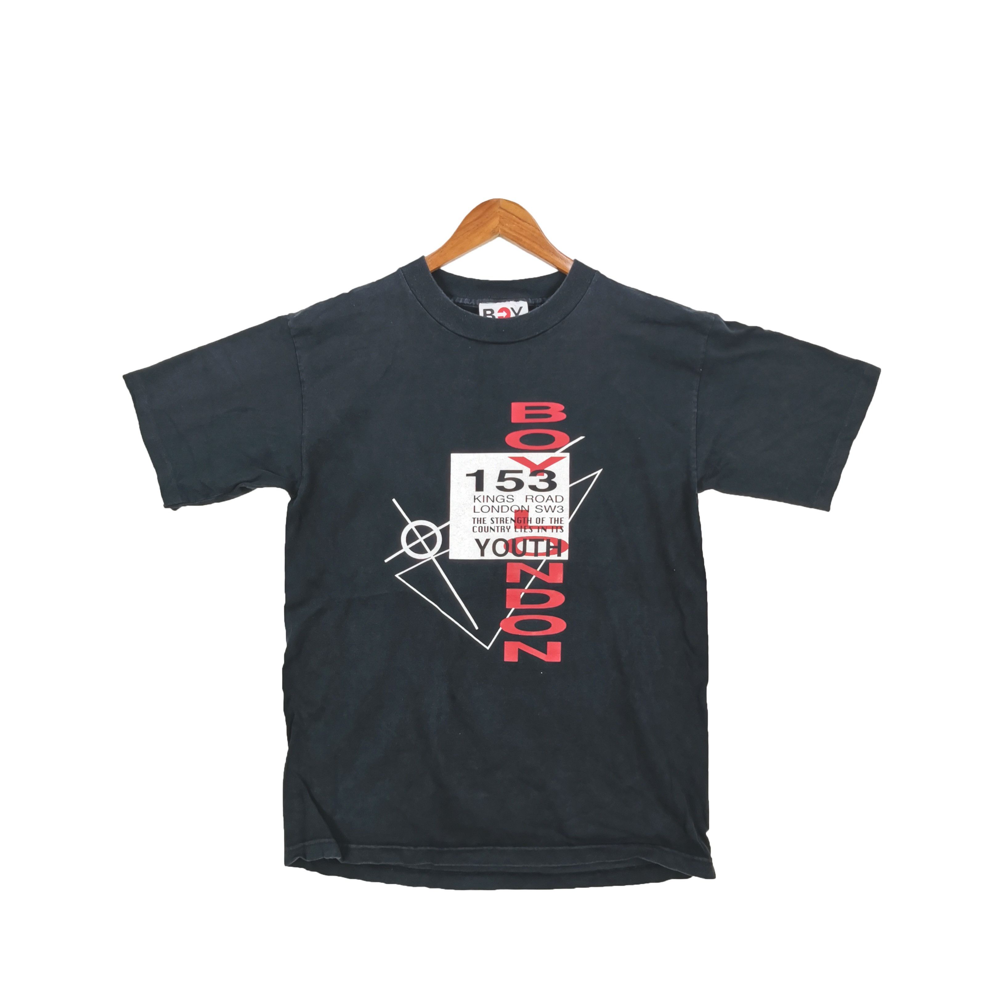 Boy London Vintage 90s Boy London TShirt Kings Road Tees Size US M / EU 48-50 / 2 - 1 Thumbnail