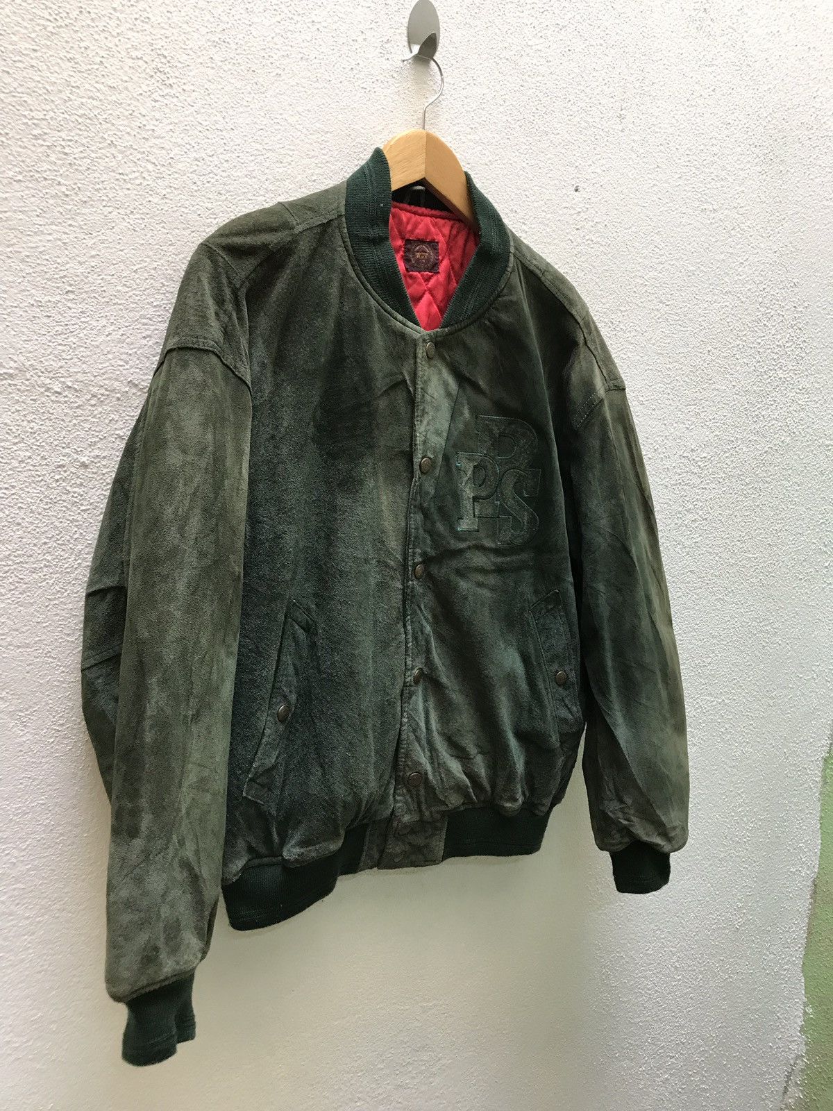 Japanese Brand × Leather × PPFM 🔊🔥FINAL DROP🔥Peyton place suede leather bomber jacket Size US M / EU 48-50 / 2 - 4 Thumbnail