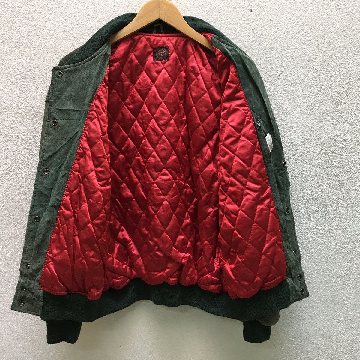 Japanese Brand × Leather × PPFM 🔊🔥FINAL DROP🔥Peyton place suede leather bomber jacket Size US M / EU 48-50 / 2 - 7 Thumbnail