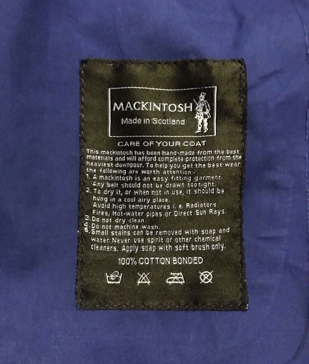 Mackintosh × Vintage 🔥Mackintosh Cotton Long Jacket Size US L / EU 52-54 / 3 - 4 Thumbnail