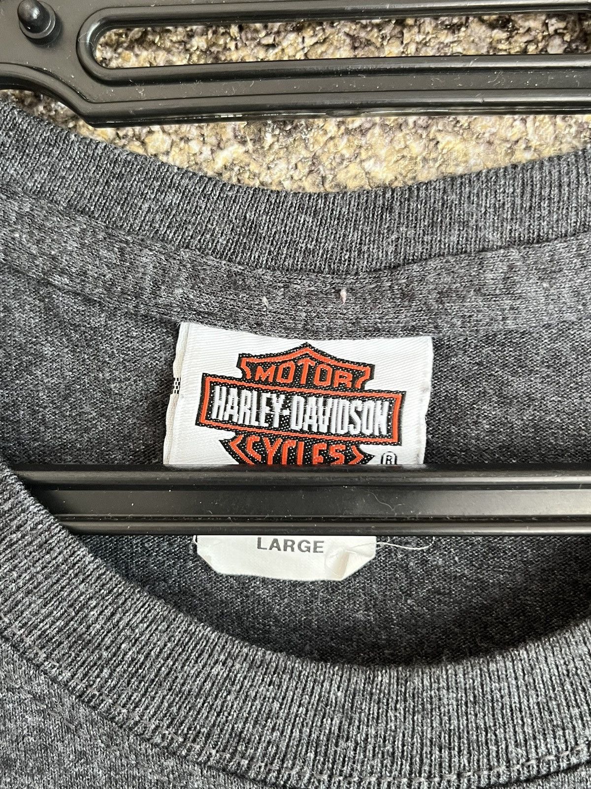 Vintage Harley davidson ft55 Size US L / EU 52-54 / 3 - 3 Thumbnail