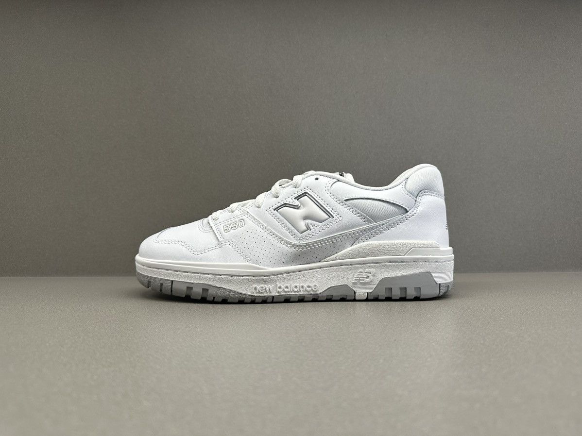 New Balance New Balance 550 White Grey Size US 7 / EU 40 - 5 Thumbnail