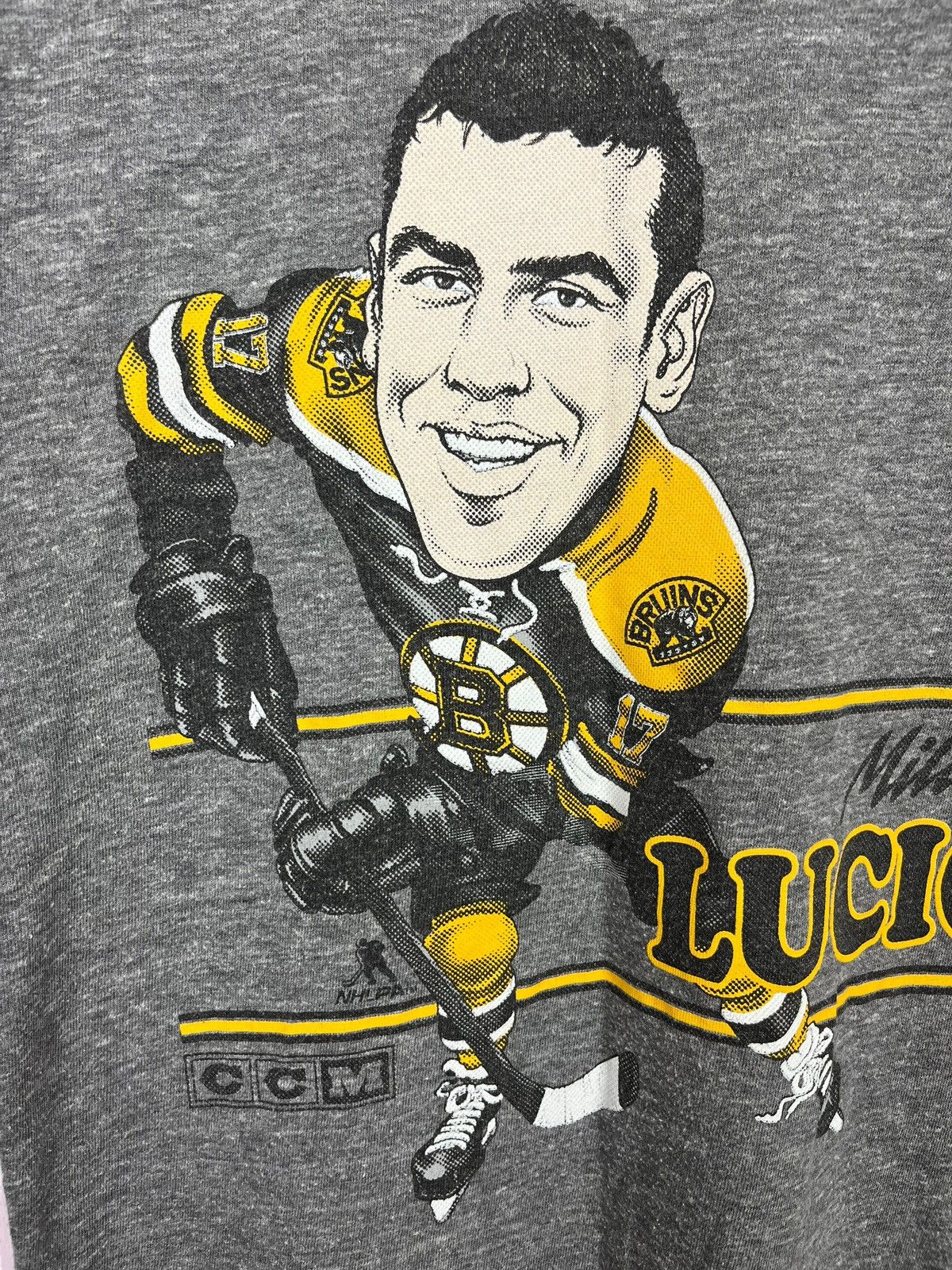 Ccm Vintage CCM NHL Milan Lucic Grafic t-shirt Size US S / EU 44-46 / 1 - 3 Thumbnail