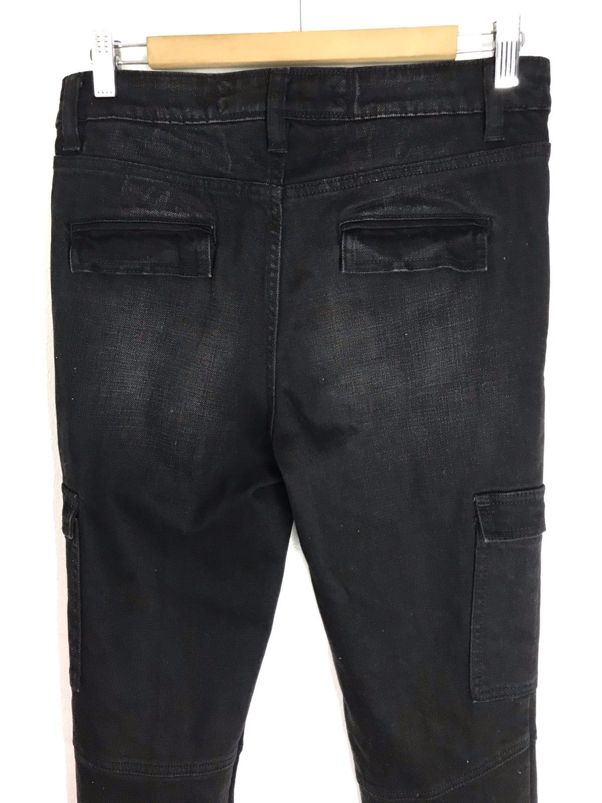 Seditionaries Karen Millen Sided Pocket Zip Leg Skinny Denim Size US 30 / EU 46 - 6 Thumbnail