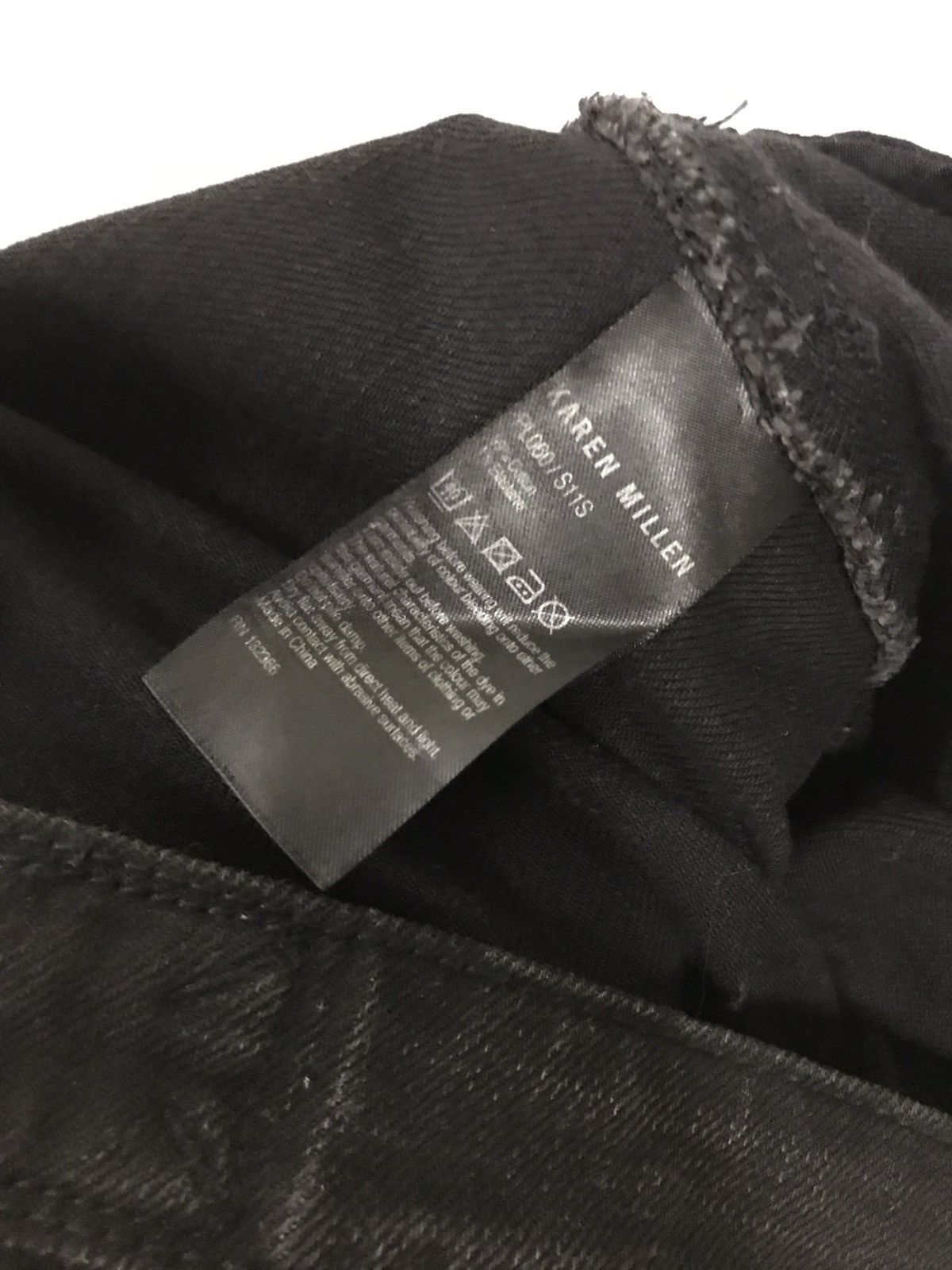 Seditionaries Karen Millen Sided Pocket Zip Leg Skinny Denim Size US 30 / EU 46 - 9 Thumbnail