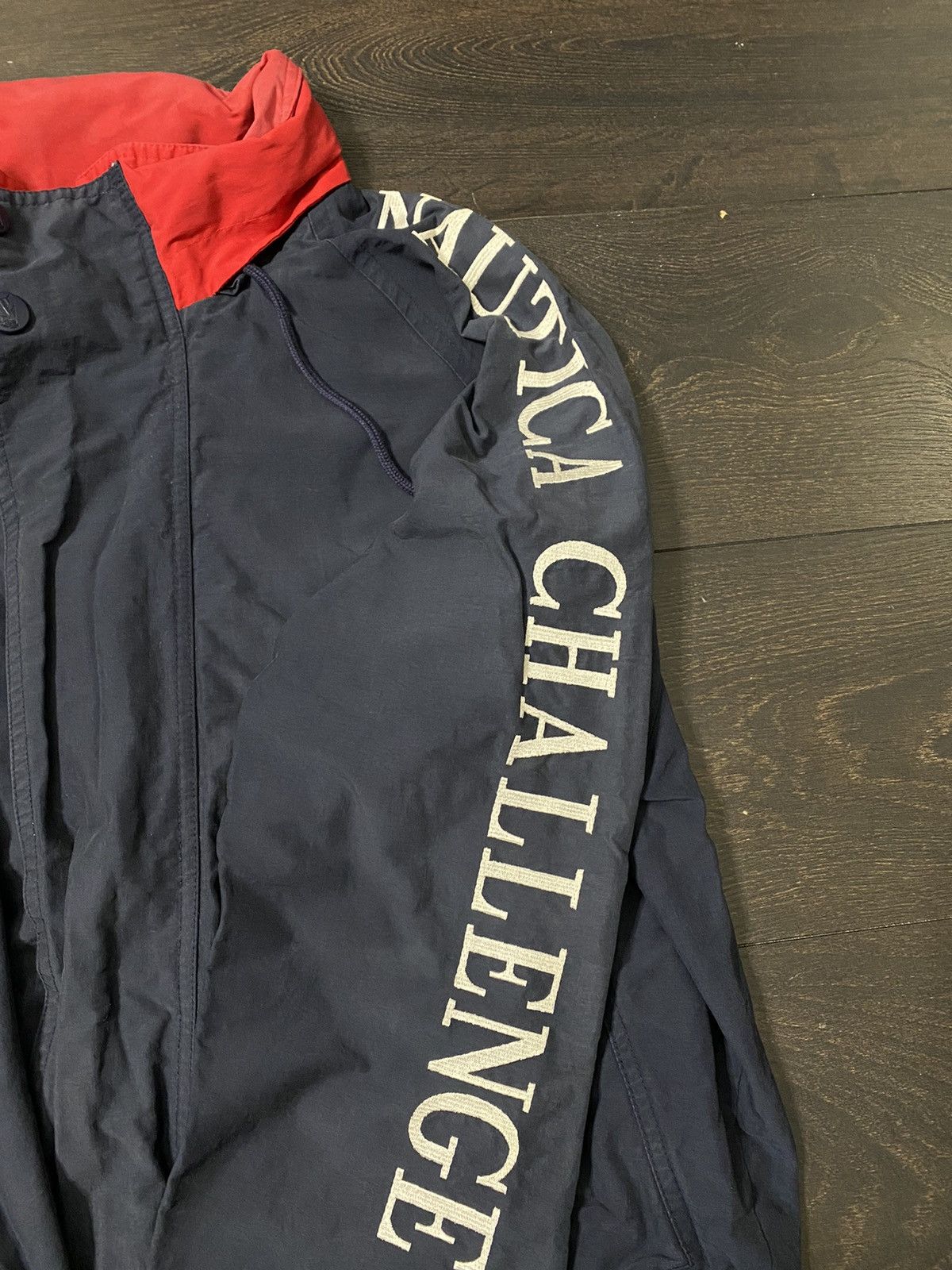 Nautica Vintage 1990s Nautica challenge Full zip Lightweight Jacket Size US M / EU 48-50 / 2 - 3 Thumbnail