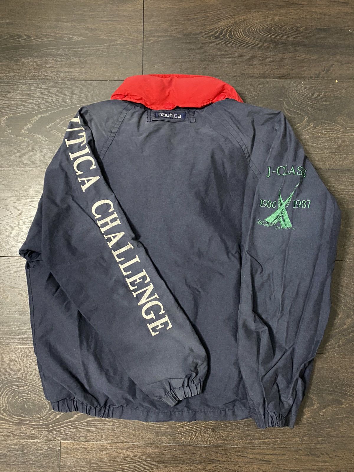 Nautica Vintage 1990s Nautica challenge Full zip Lightweight Jacket Size US M / EU 48-50 / 2 - 9 Thumbnail
