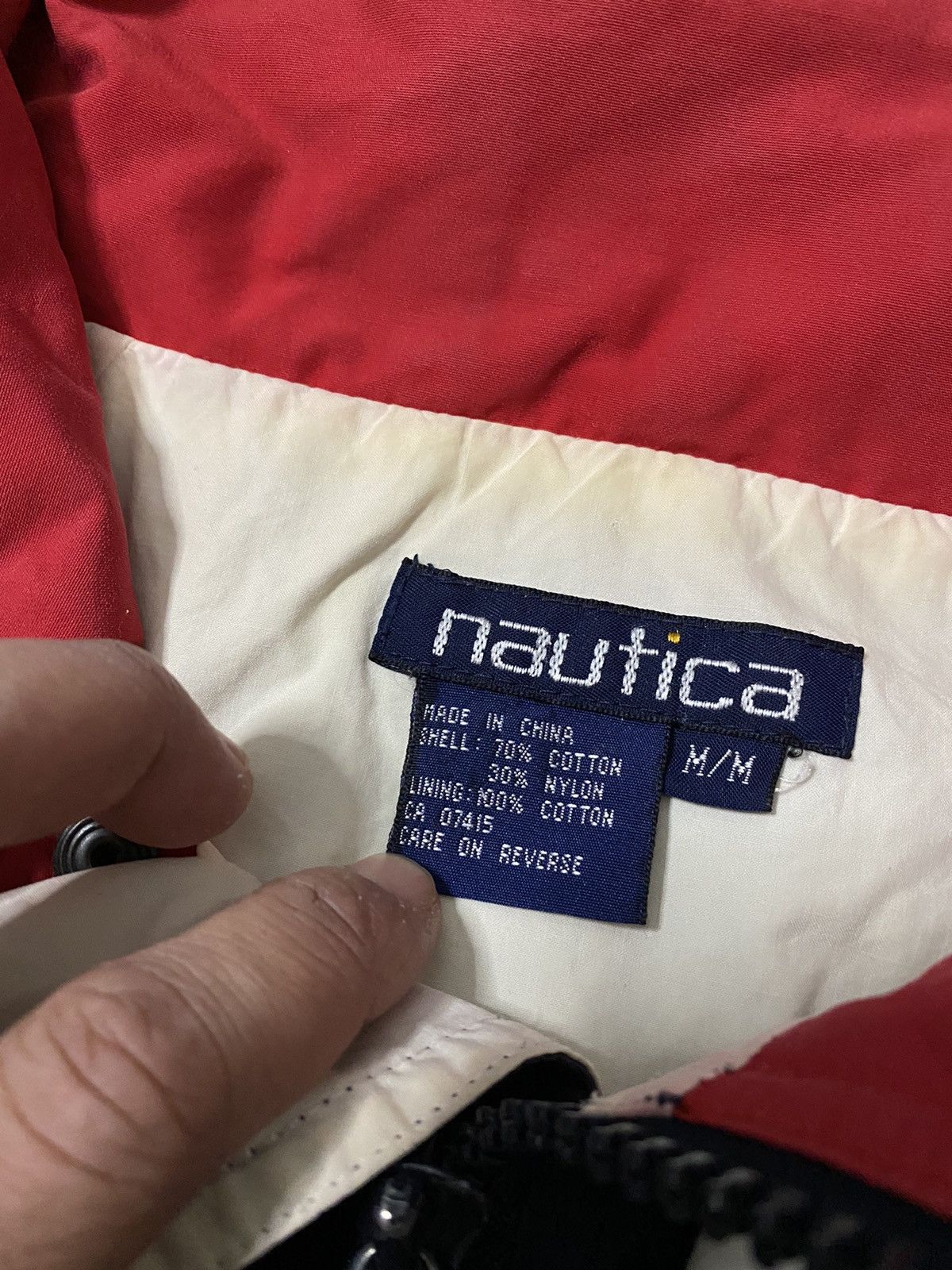 Nautica Vintage 1990s Nautica challenge Full zip Lightweight Jacket Size US M / EU 48-50 / 2 - 7 Thumbnail