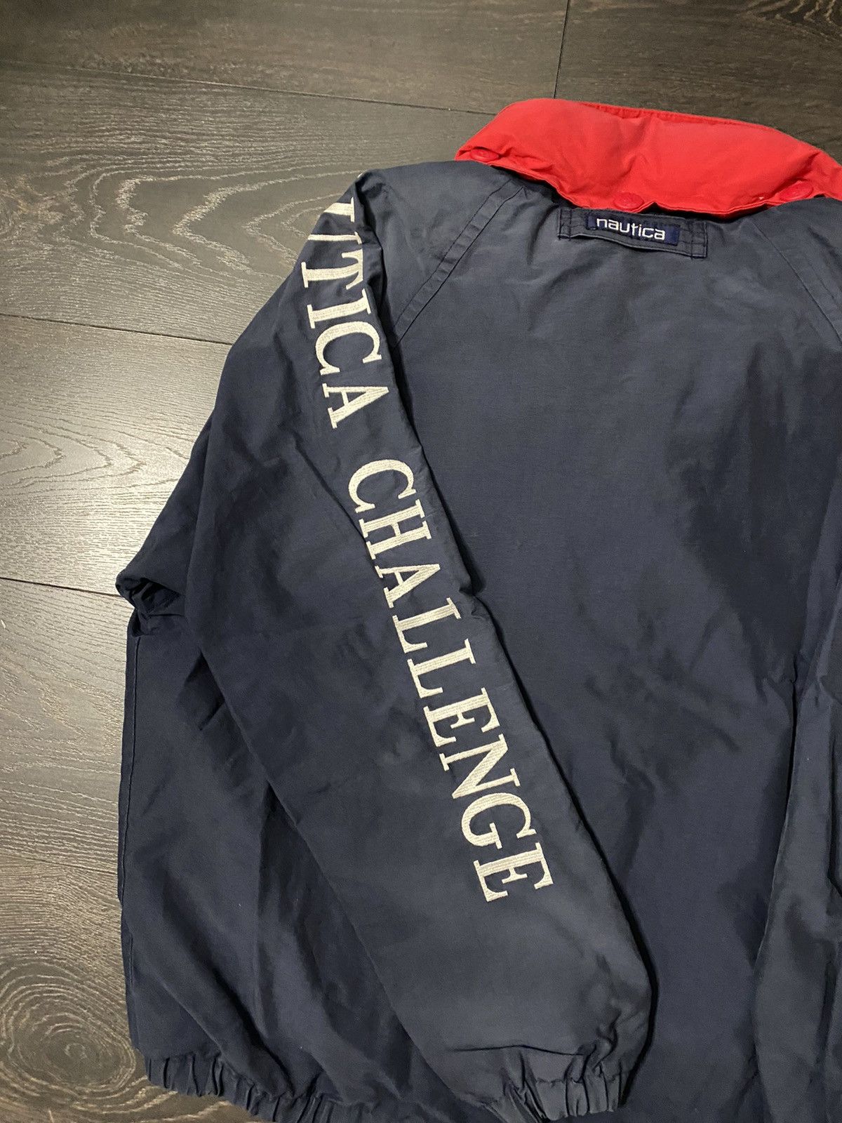 Nautica Vintage 1990s Nautica challenge Full zip Lightweight Jacket Size US M / EU 48-50 / 2 - 11 Thumbnail