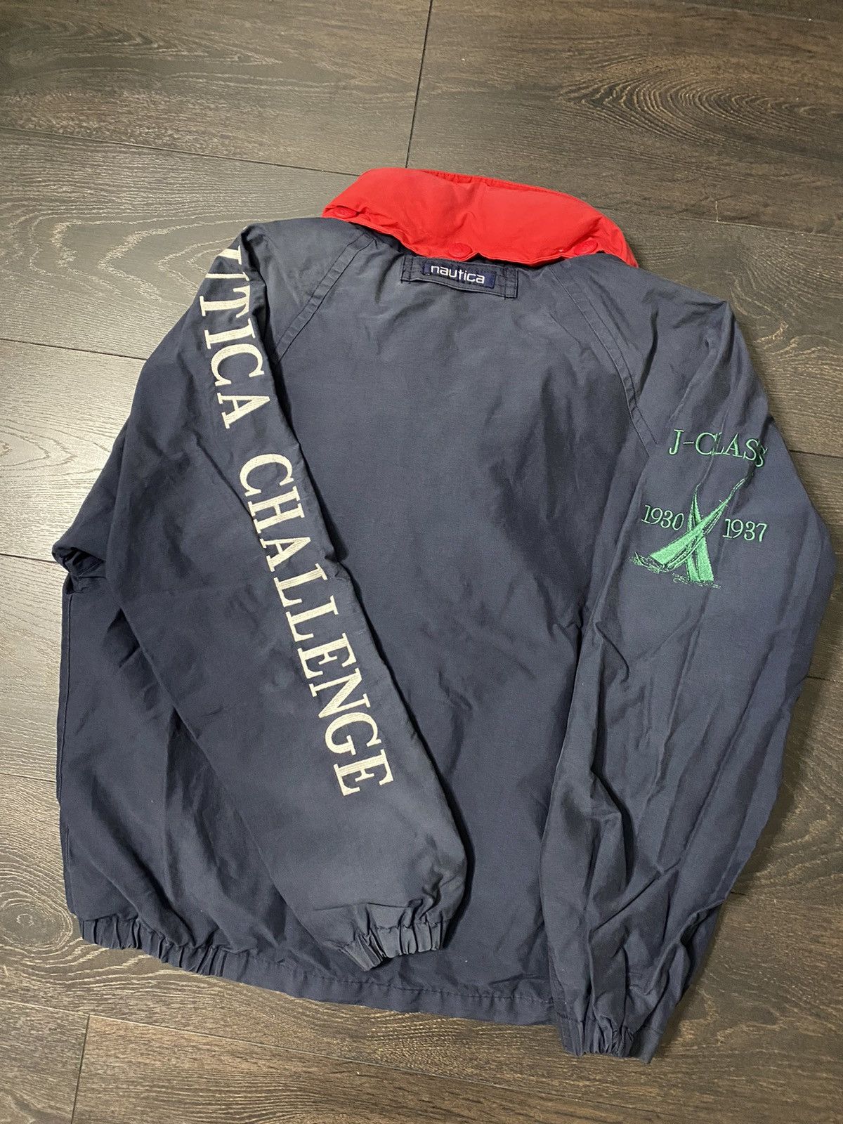 Nautica Vintage 1990s Nautica challenge Full zip Lightweight Jacket Size US M / EU 48-50 / 2 - 10 Thumbnail