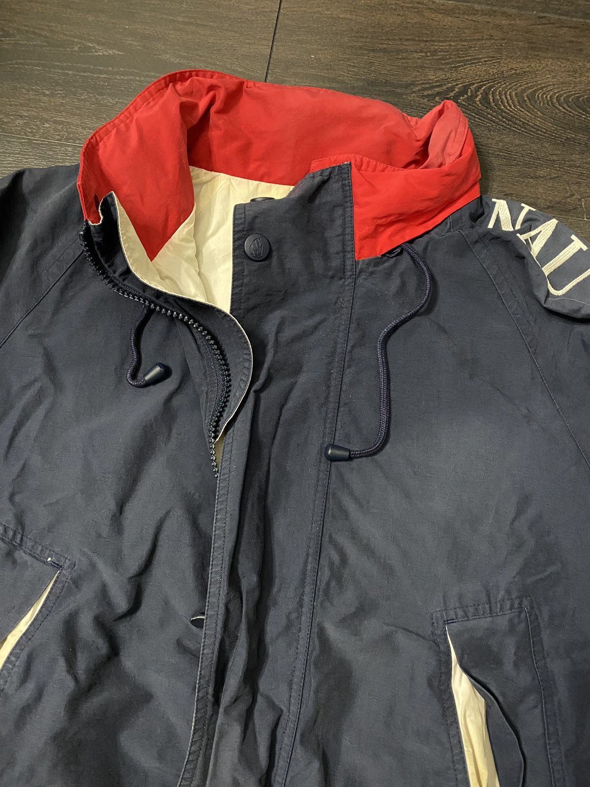 Nautica Vintage 1990s Nautica challenge Full zip Lightweight Jacket Size US M / EU 48-50 / 2 - 8 Thumbnail