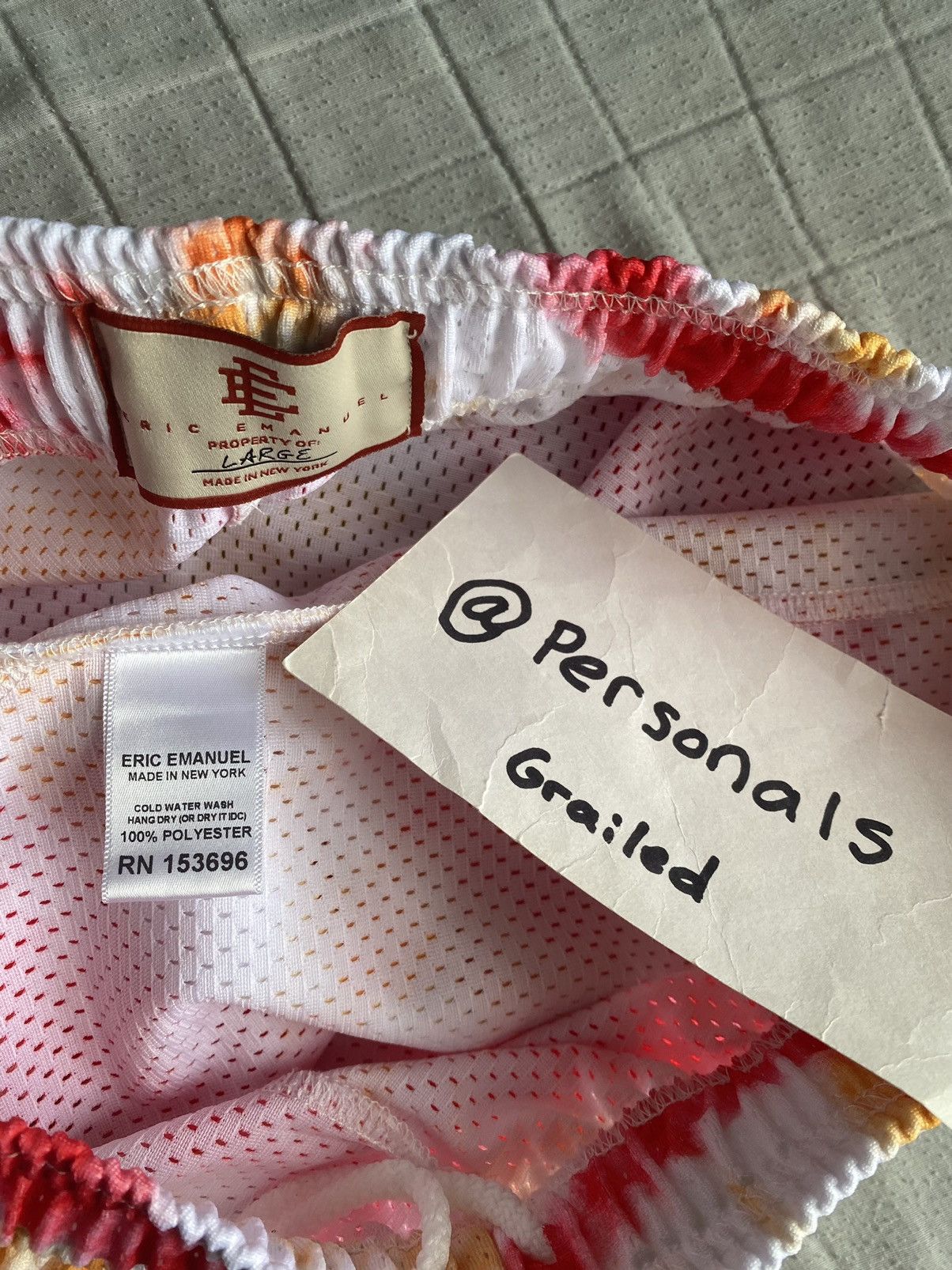 Eric Emanuel RARE Eric Emanuel Starburst Tie Dye Shorts Large Size US 34 / EU 50 - 12 Thumbnail