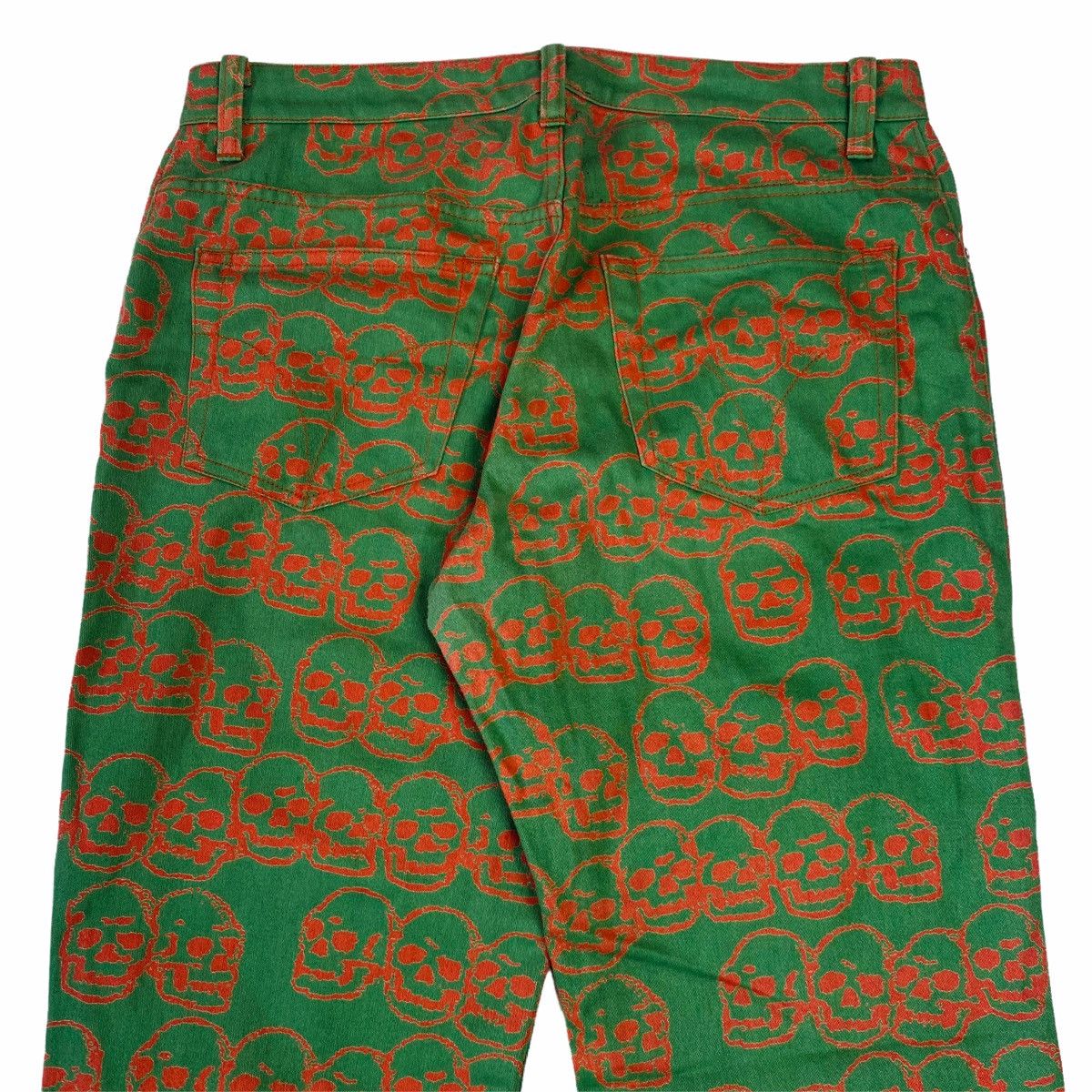 Hysteric Glamour Archive 1999 Hysteric Glamour - Skull Pile Pants Size US 29 - 6 Thumbnail