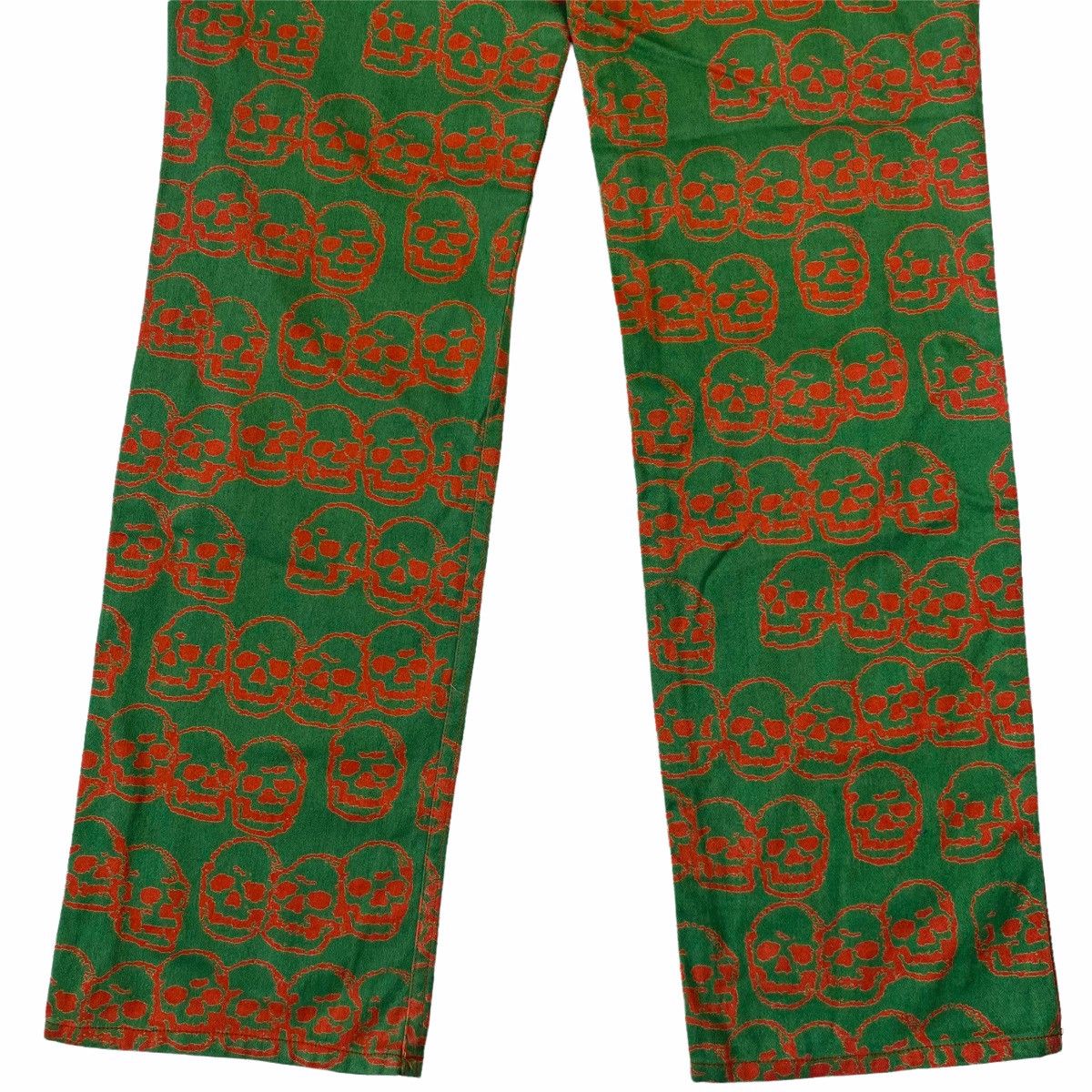 Hysteric Glamour Archive 1999 Hysteric Glamour - Skull Pile Pants Size US 29 - 7 Thumbnail
