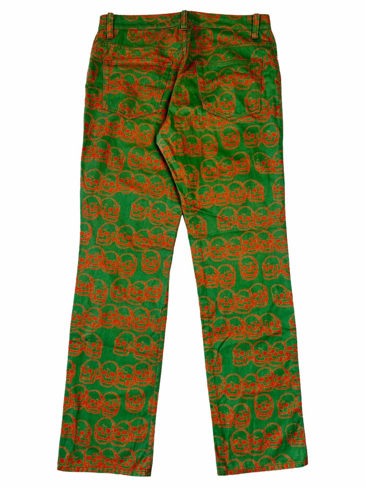 Hysteric Glamour Archive 1999 Hysteric Glamour - Skull Pile Pants Size US 29 - 2 Thumbnail