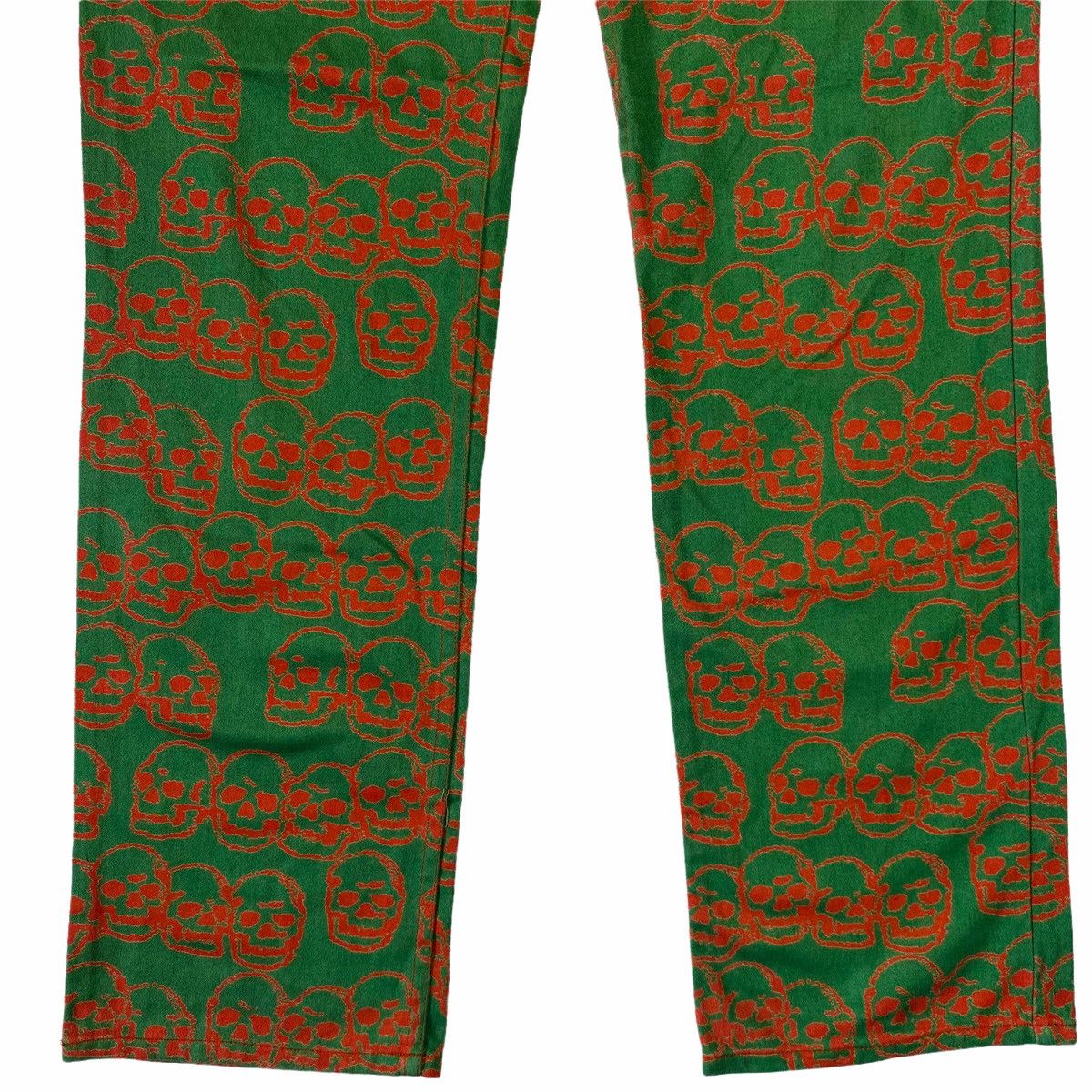 Hysteric Glamour Archive 1999 Hysteric Glamour - Skull Pile Pants Size US 29 - 4 Thumbnail
