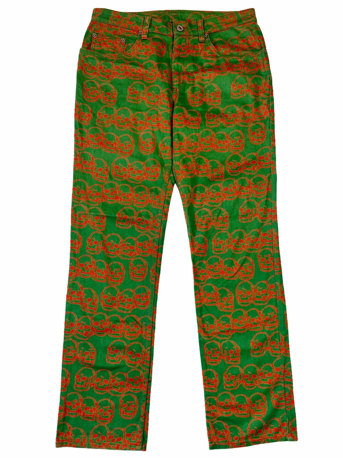 Archive 1999 Hysteric Glamour - Skull Pile Pants