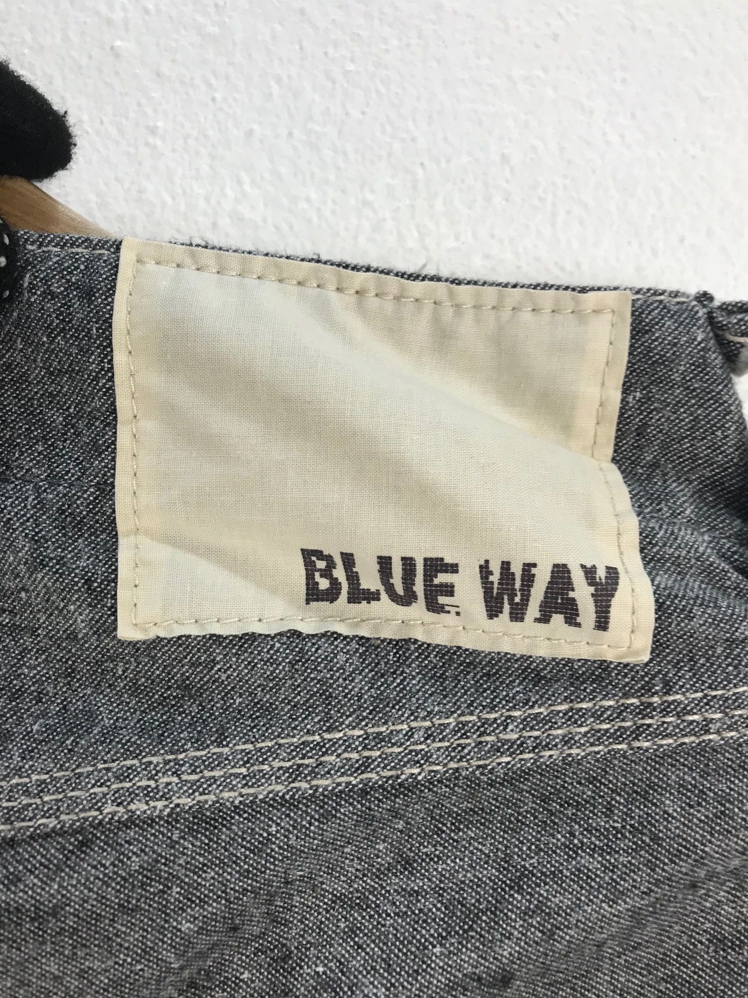 Japanese Brand Blue Ways Japanese Designer Punk Grunge Pants Size US 30 / EU 46 - 5 Thumbnail