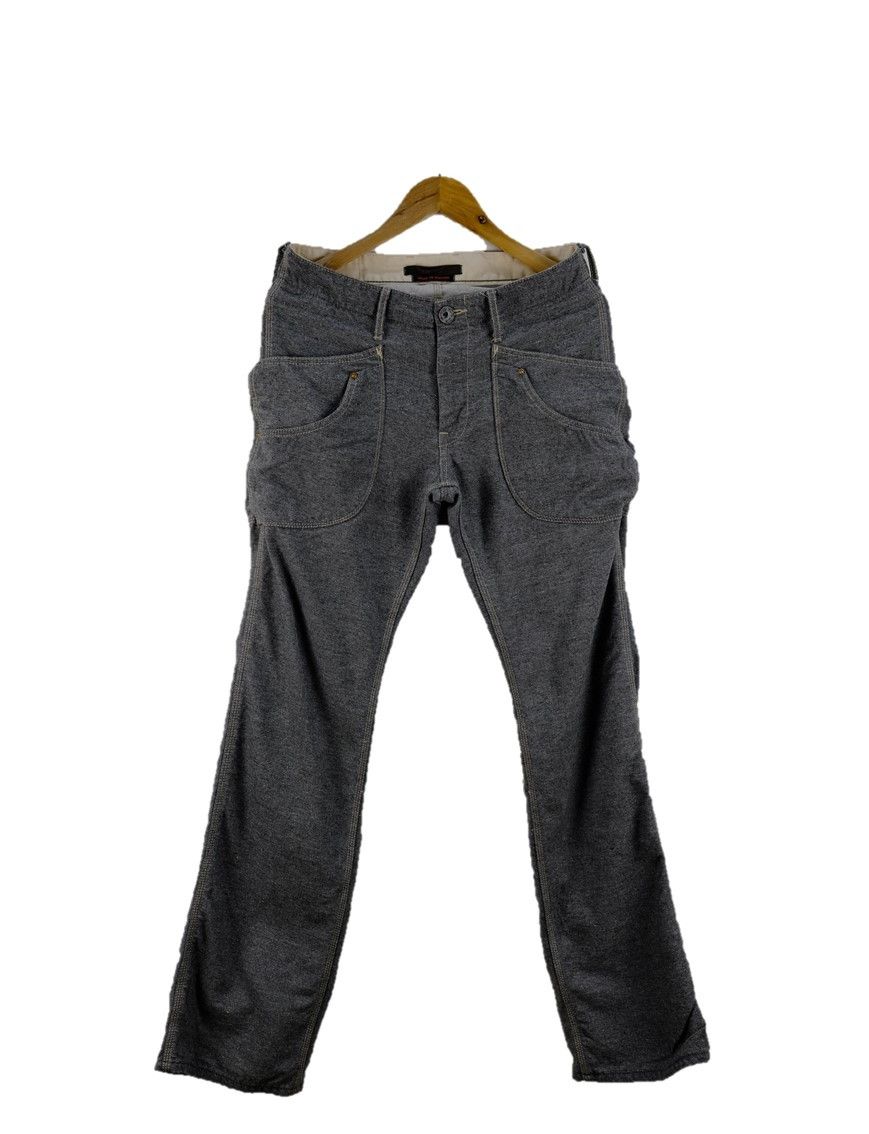 Japanese Brand Blue Ways Japanese Designer Punk Grunge Pants Size US 30 / EU 46 - 1 Thumbnail
