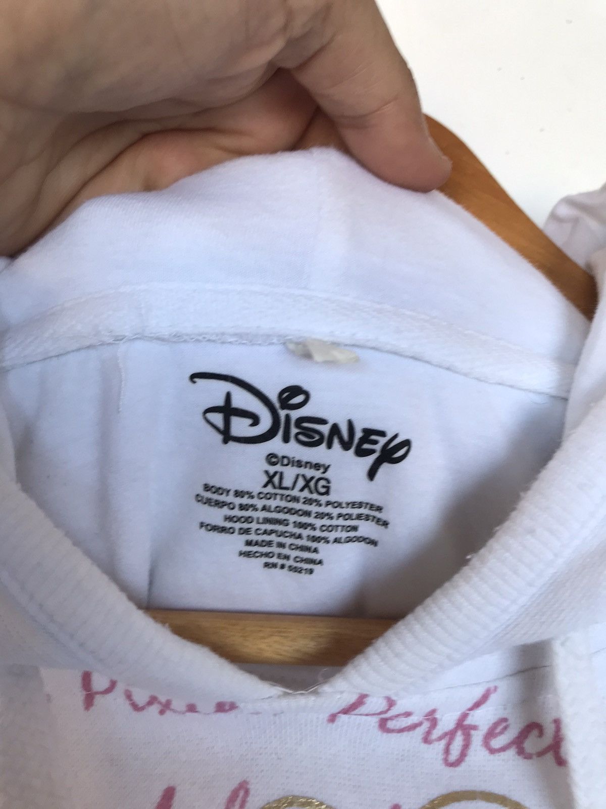 Cartoon Network × Disney Peter Pan Movie Tinker Bell Hooded Pullover Size XL / US 12-14 / IT 48-50 - 5 Thumbnail