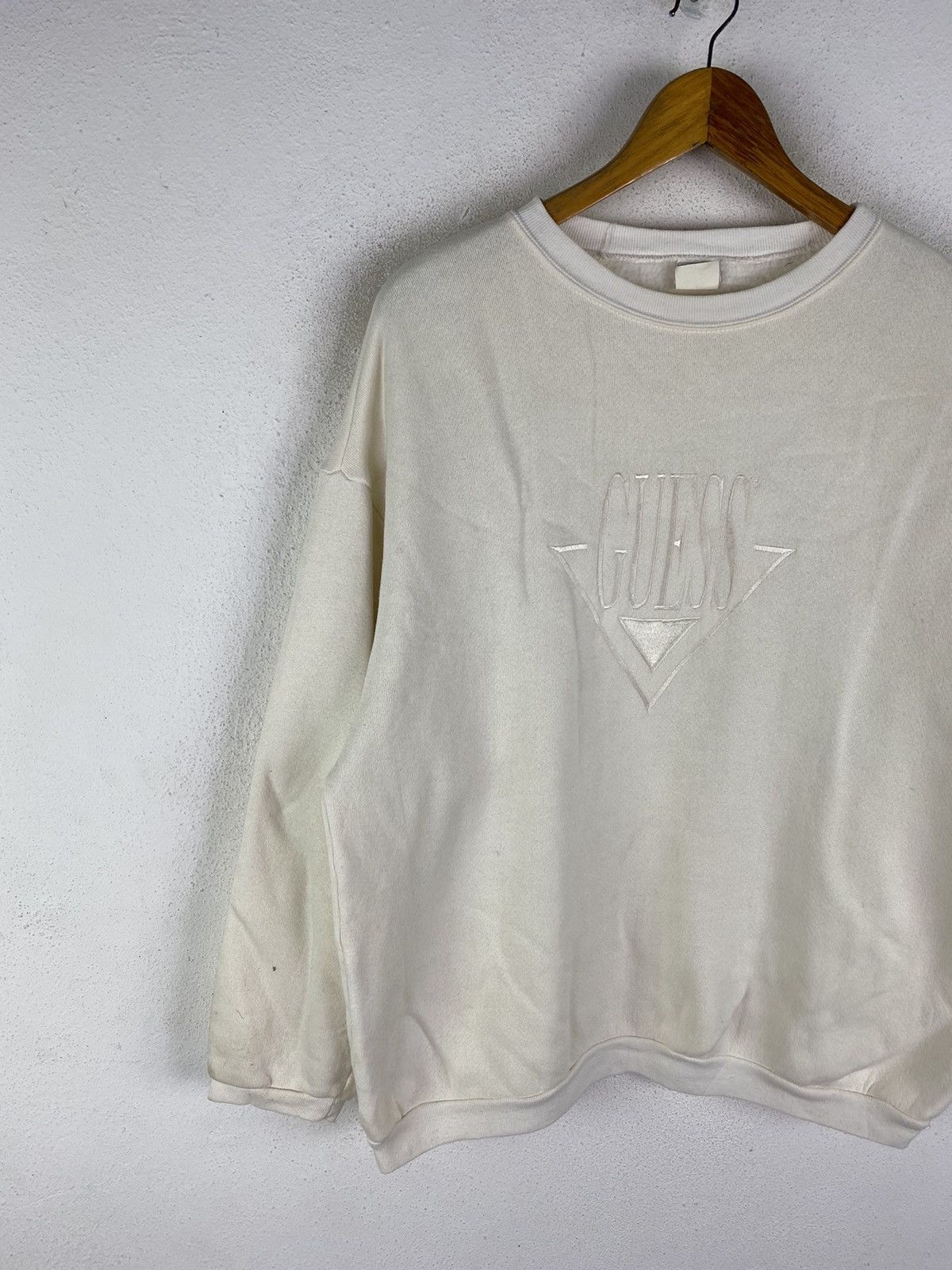 Guess × Vintage 🔥SALE🔥VINTAGE 80s GUESS EMBROIDERY LOGOS MADE IN USA Size US L / EU 52-54 / 3 - 4 Thumbnail
