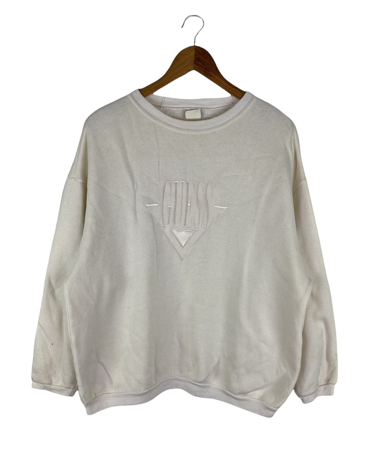 Guess × Vintage 🔥SALE🔥VINTAGE 80s GUESS EMBROIDERY LOGOS MADE IN USA Size US L / EU 52-54 / 3 - 1 Thumbnail