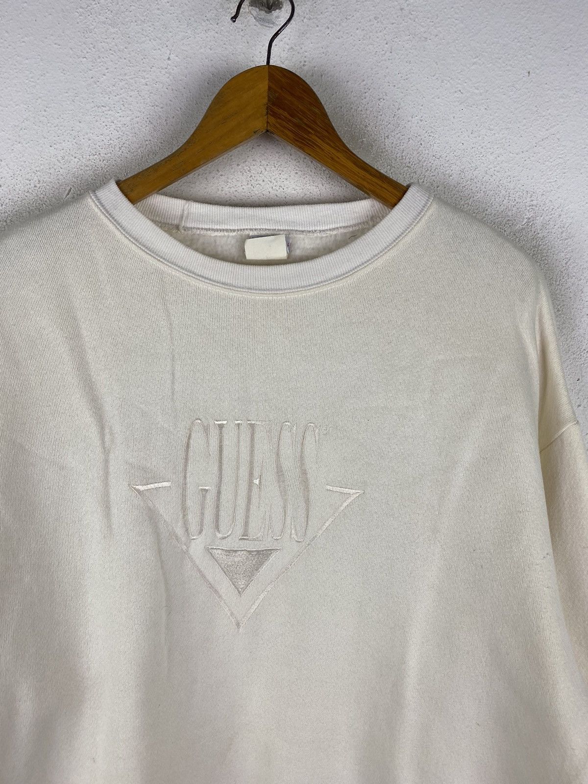 Guess × Vintage 🔥SALE🔥VINTAGE 80s GUESS EMBROIDERY LOGOS MADE IN USA Size US L / EU 52-54 / 3 - 5 Thumbnail