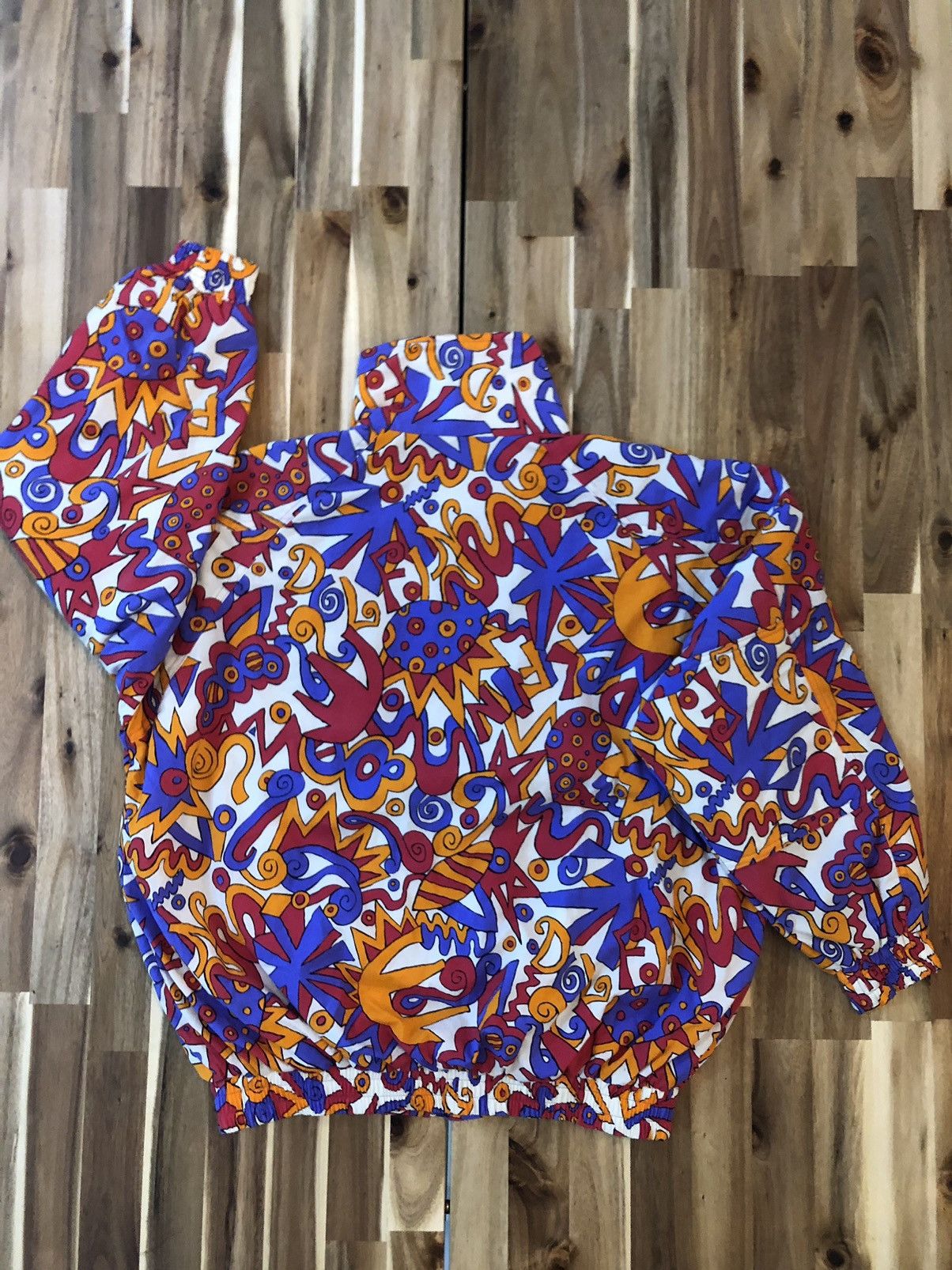 Japanese Brand × Vintage Dolfin By Capital Industry INC Full Print Jacket Size US L / EU 52-54 / 3 - 2 Thumbnail