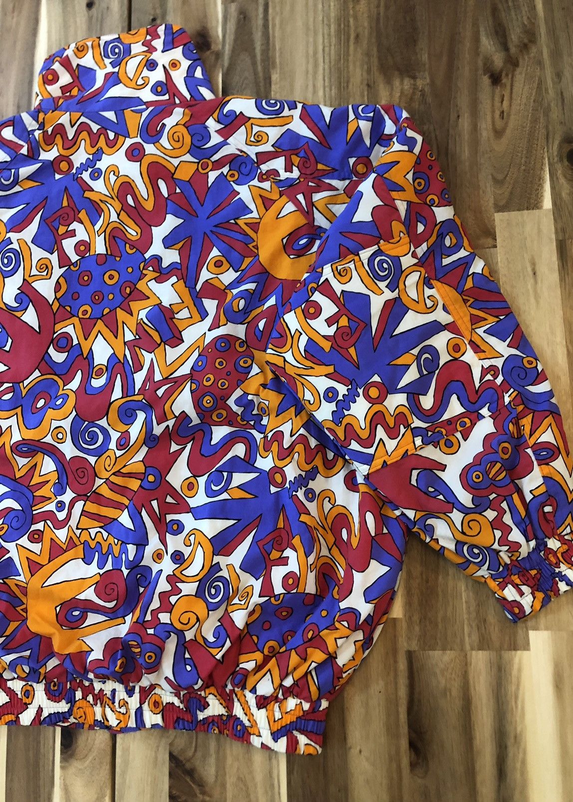 Japanese Brand × Vintage Dolfin By Capital Industry INC Full Print Jacket Size US L / EU 52-54 / 3 - 12 Thumbnail
