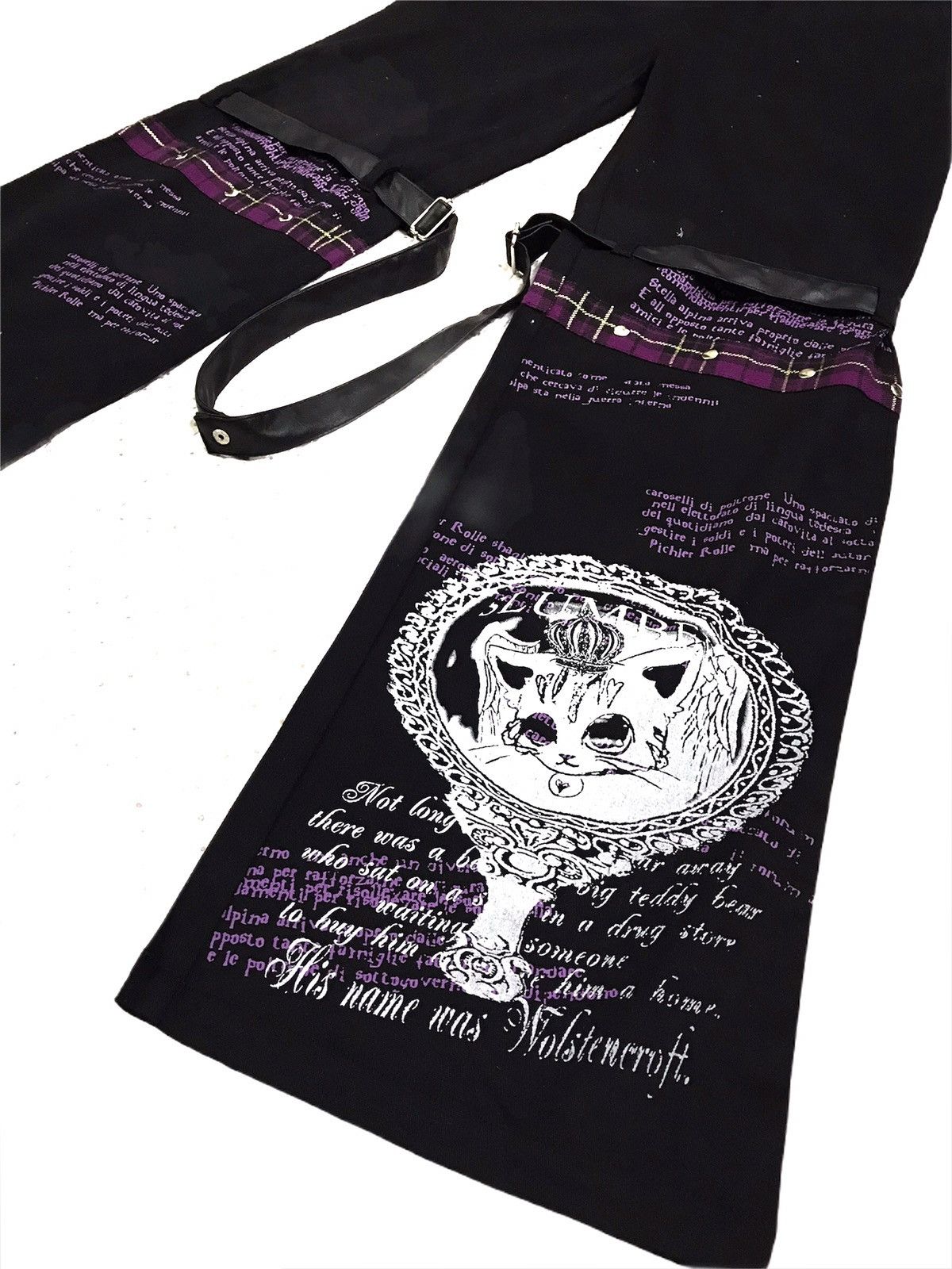 Malcolm McLaren × Seditionaries Japanese Blood Storm Club Body Line Bondage Strap Trouser Size US 30 / EU 46 - 3 Thumbnail