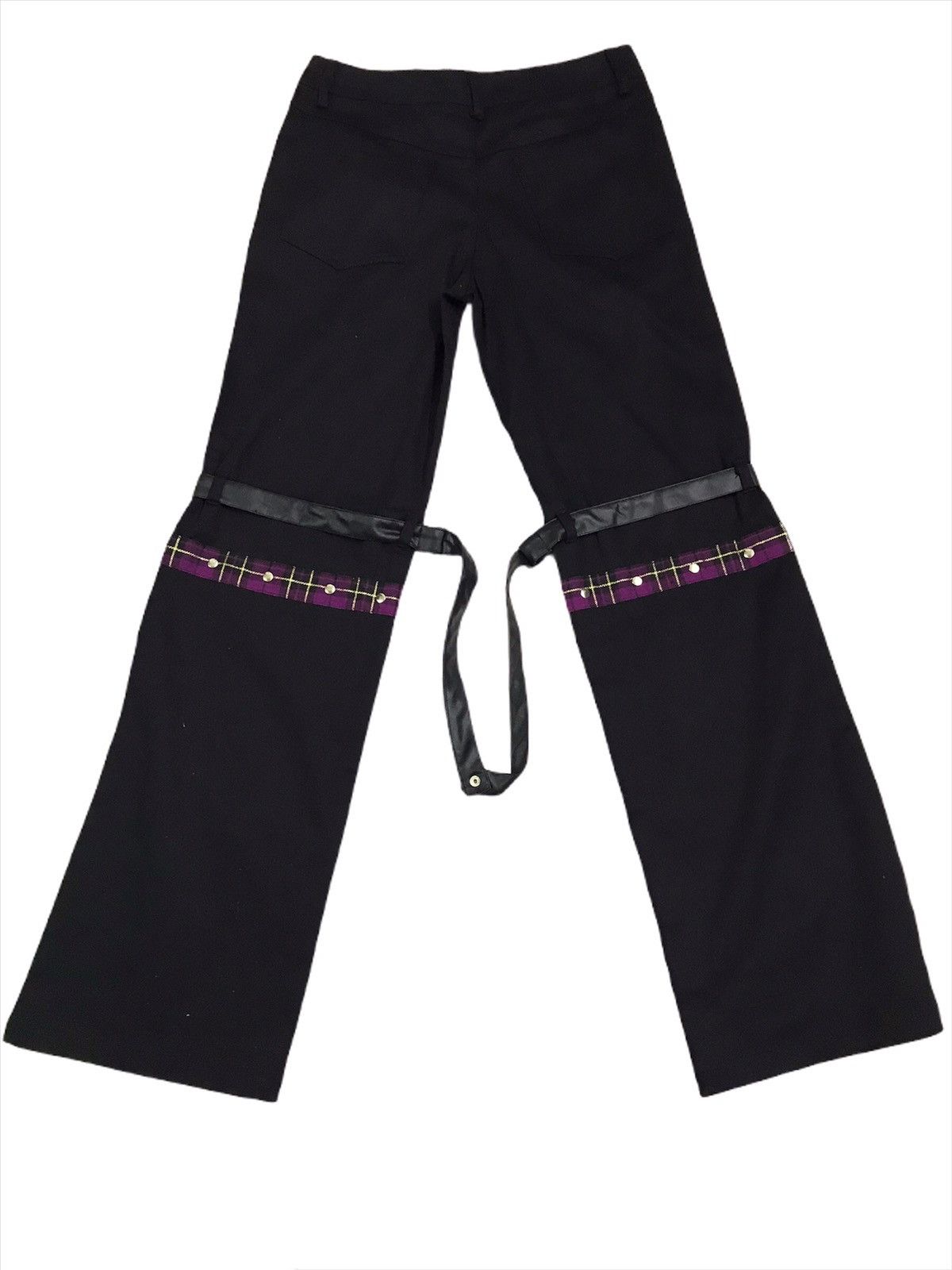 Malcolm McLaren × Seditionaries Japanese Blood Storm Club Body Line Bondage Strap Trouser Size US 30 / EU 46 - 6 Thumbnail