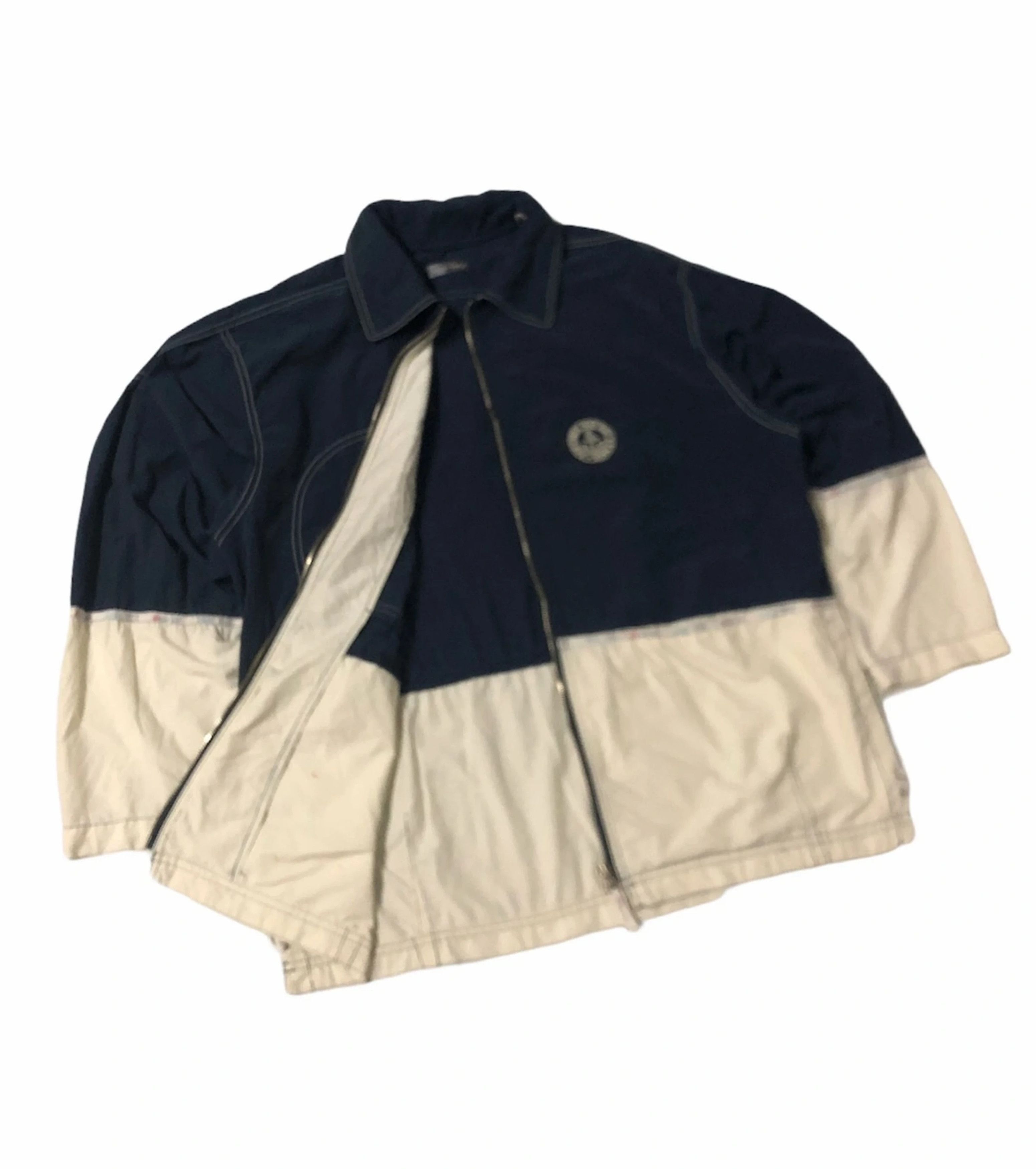 Japanese Brand Naf Naf Zipper Light Jacket Size US XL / EU 56 / 4 - 4 Thumbnail