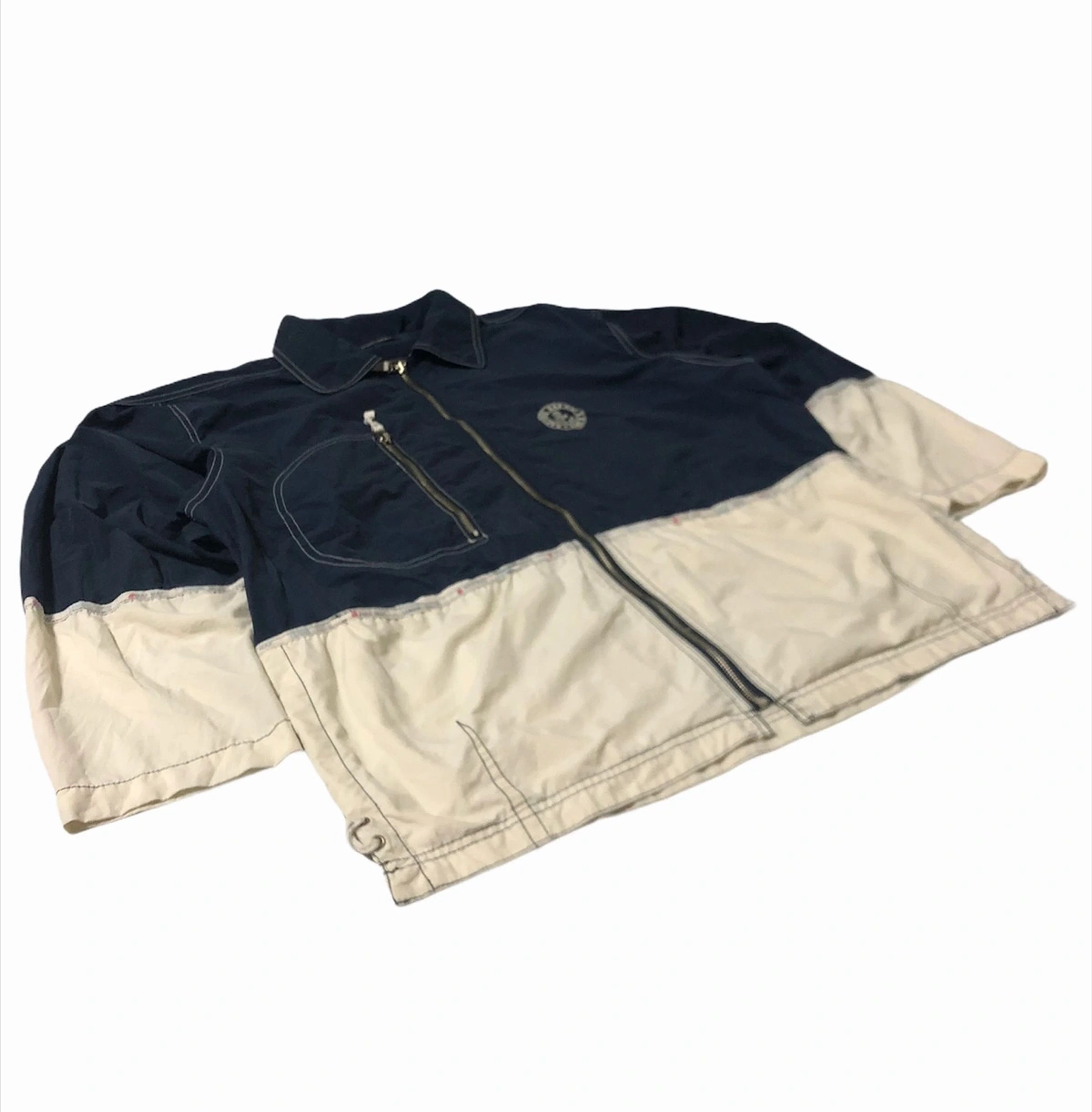 Japanese Brand Naf Naf Zipper Light Jacket Size US XL / EU 56 / 4 - 3 Thumbnail