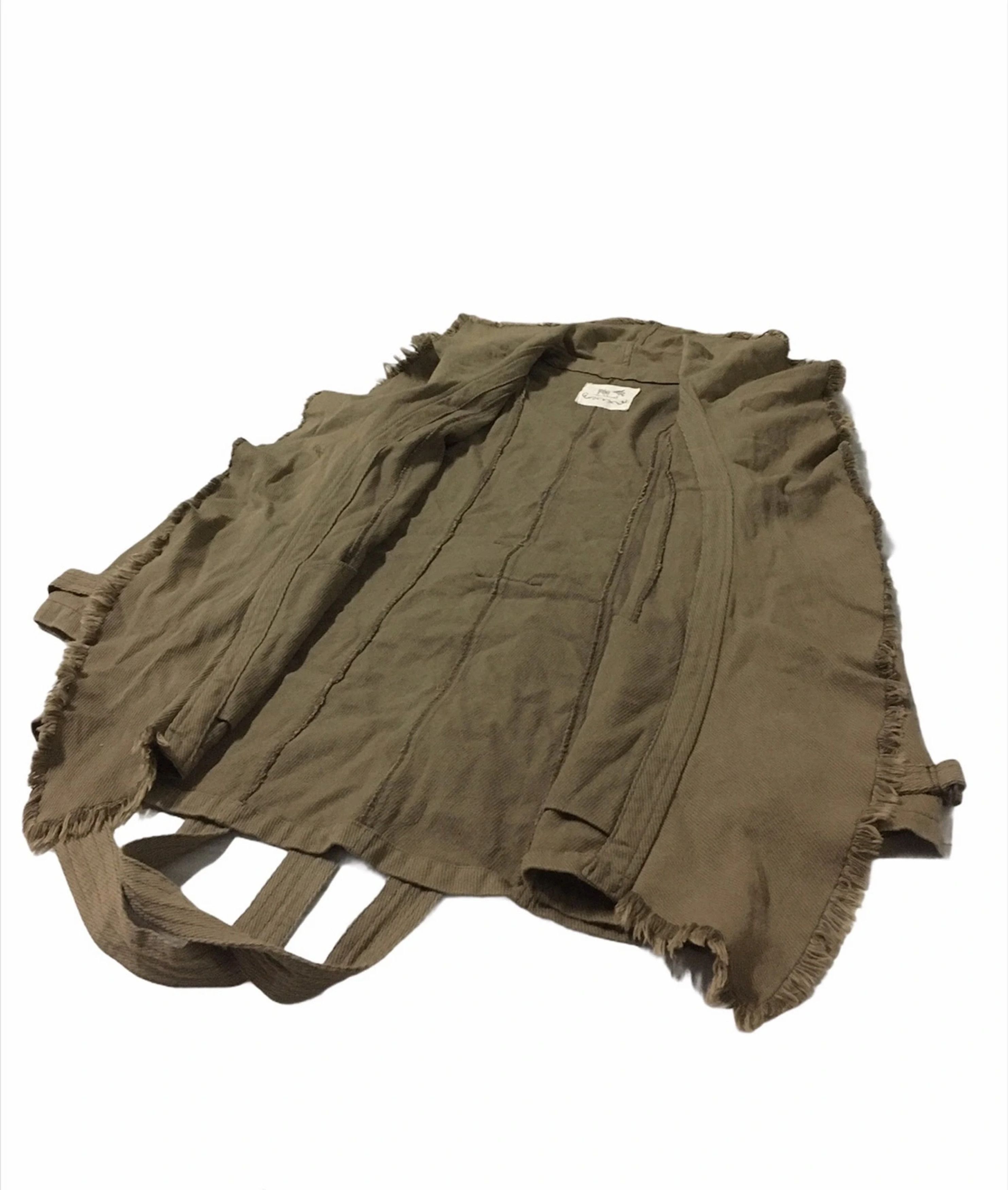 Japanese Brand Fee De Vents Rare Jacket No Button No Zipper Size US S / EU 44-46 / 1 - 4 Thumbnail