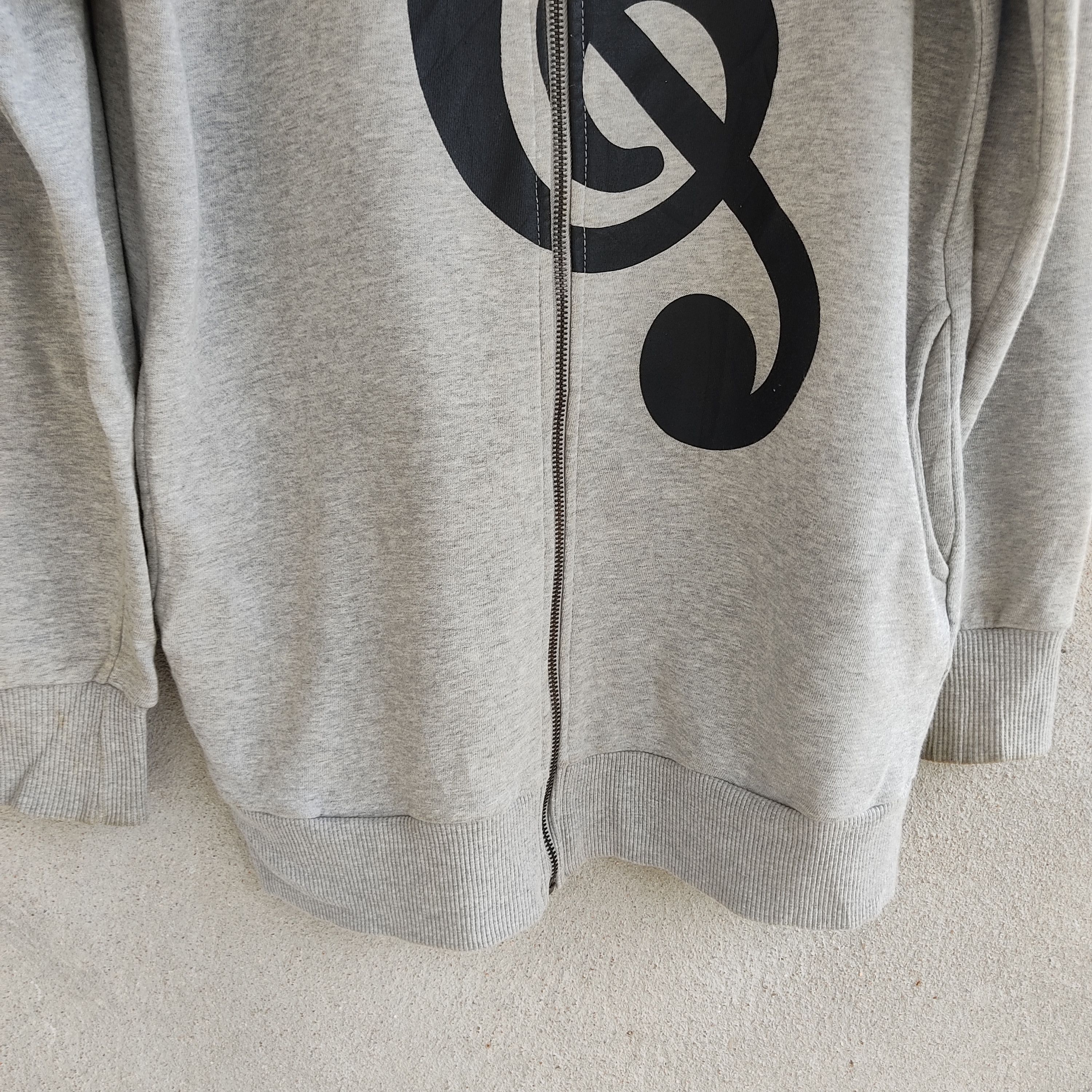 Japanese Brand Hellcatpunks Skull Music Big Logo Gray Hoodie Size US M / EU 48-50 / 2 - 4 Thumbnail