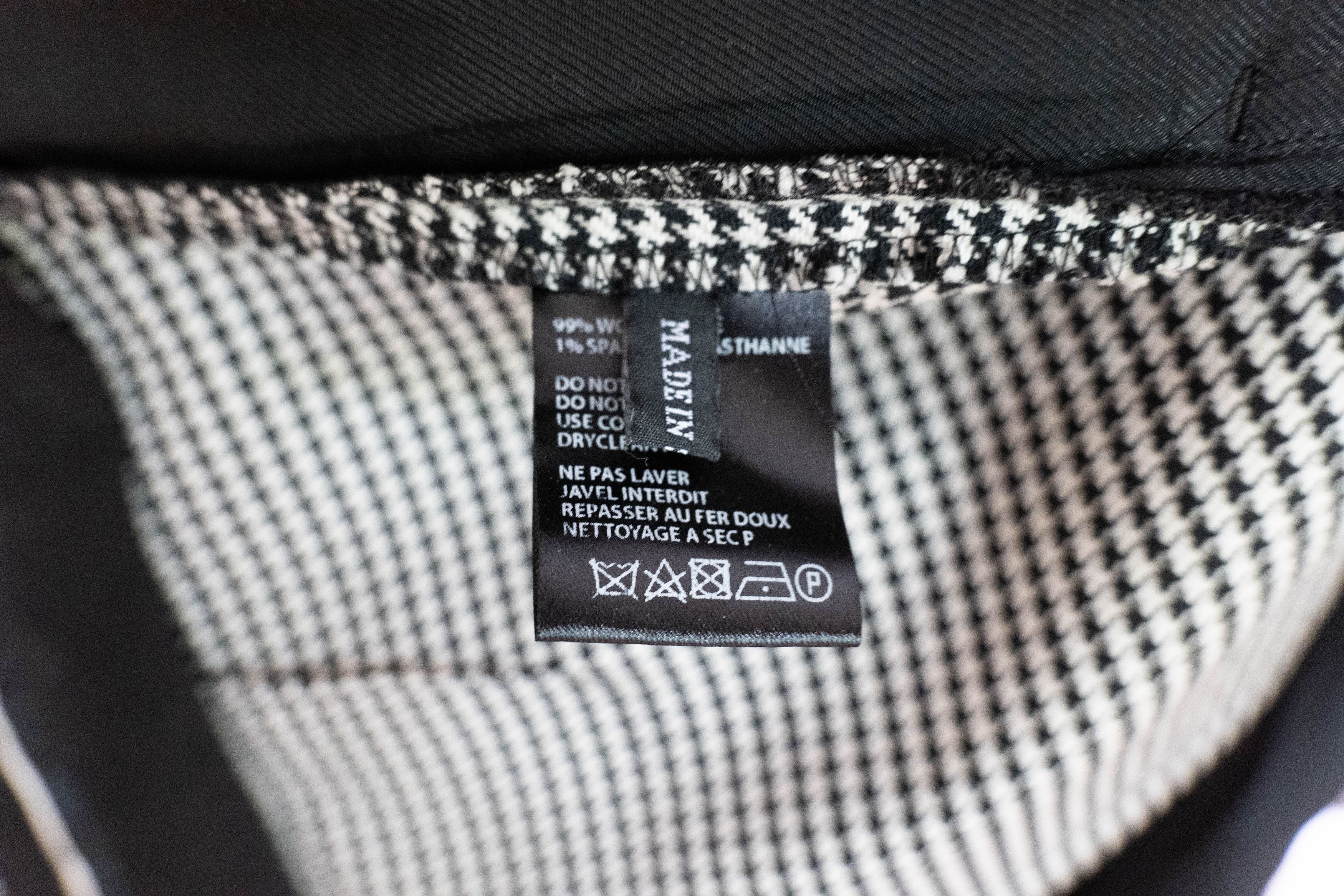 Haider Ackermann AW17 houndstooth wool trousers Size US 32 / EU 48 - 6 Thumbnail