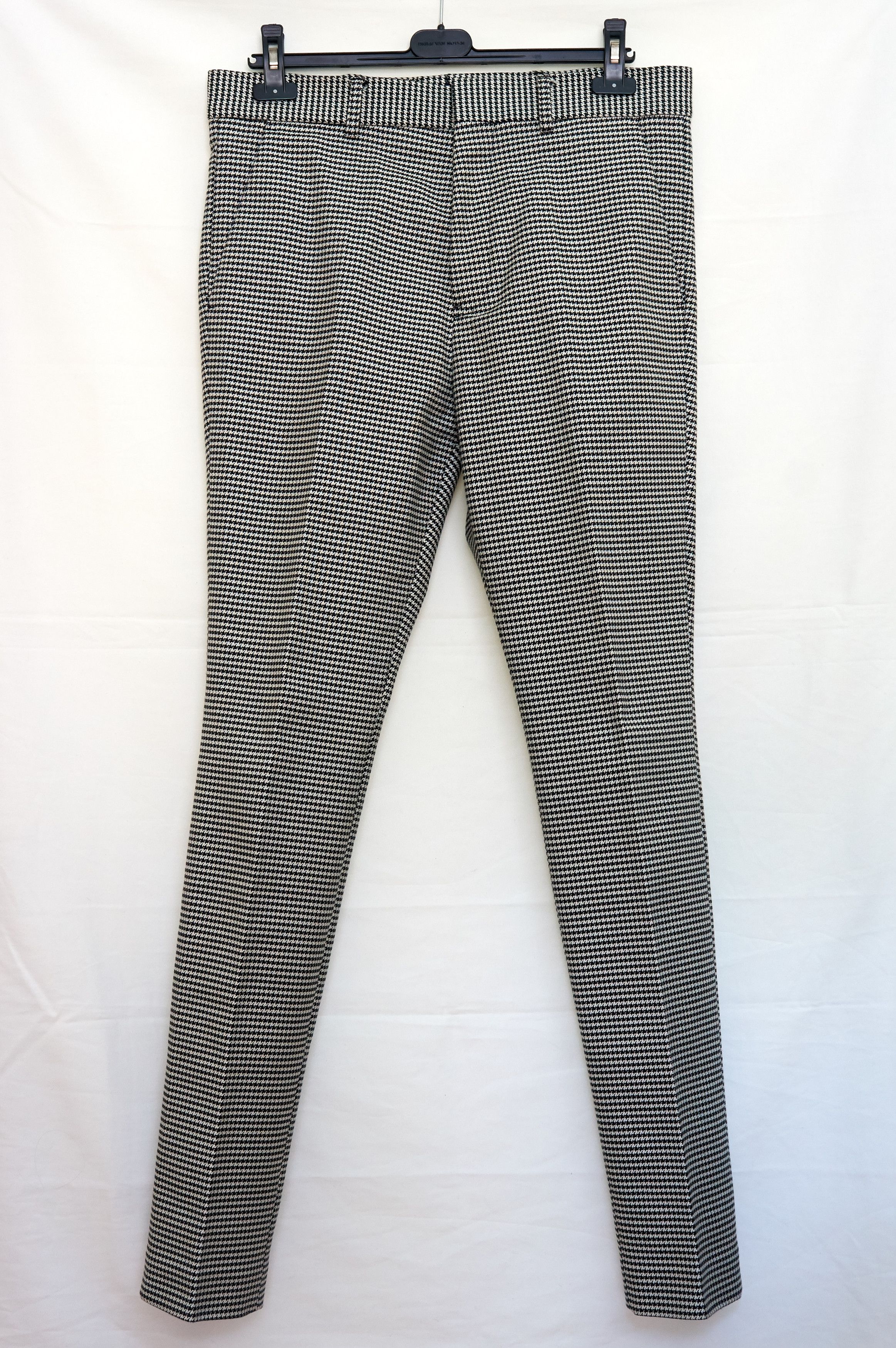 Haider Ackermann AW17 houndstooth wool trousers Size US 32 / EU 48 - 1 Thumbnail