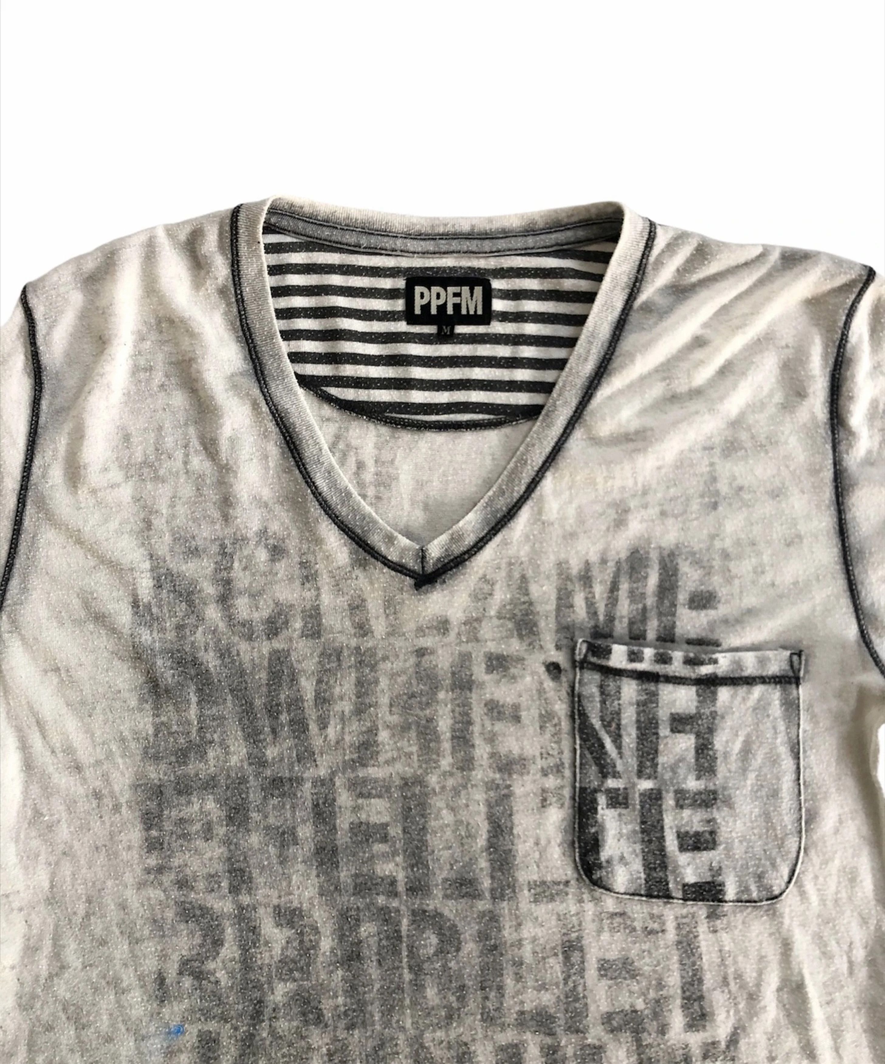PPFM Ppfm Rare Styles V Neck T Shirts Size US M / EU 48-50 / 2 - 4 Thumbnail