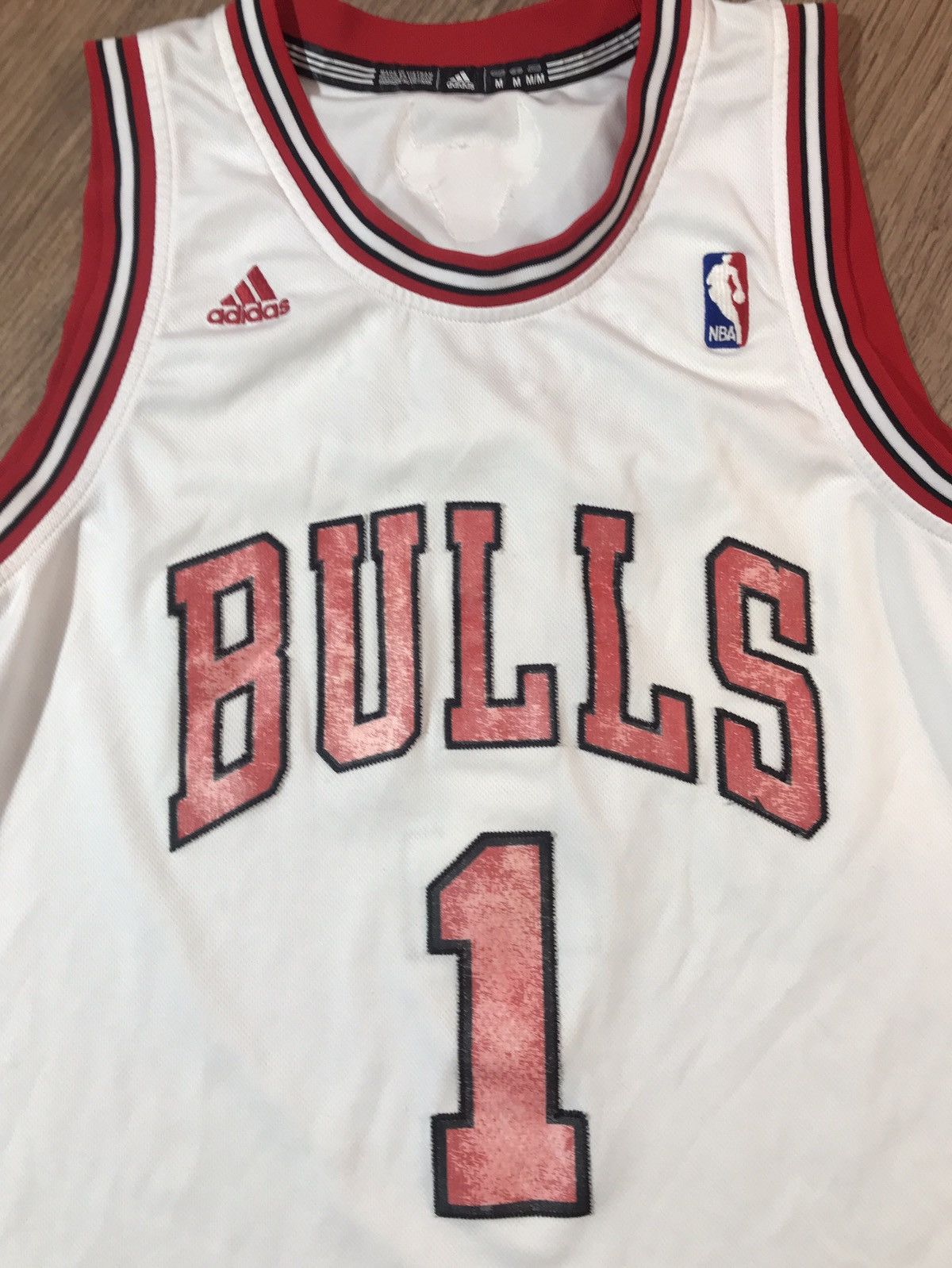 Adidas × NBA Chicago Bulls Adidas 2014 Derrick Rose #1 jersey NBA Size US M / EU 48-50 / 2 - 3 Thumbnail