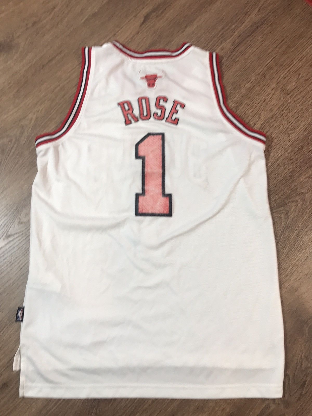 Adidas × NBA Chicago Bulls Adidas 2014 Derrick Rose #1 jersey NBA Size US M / EU 48-50 / 2 - 9 Thumbnail