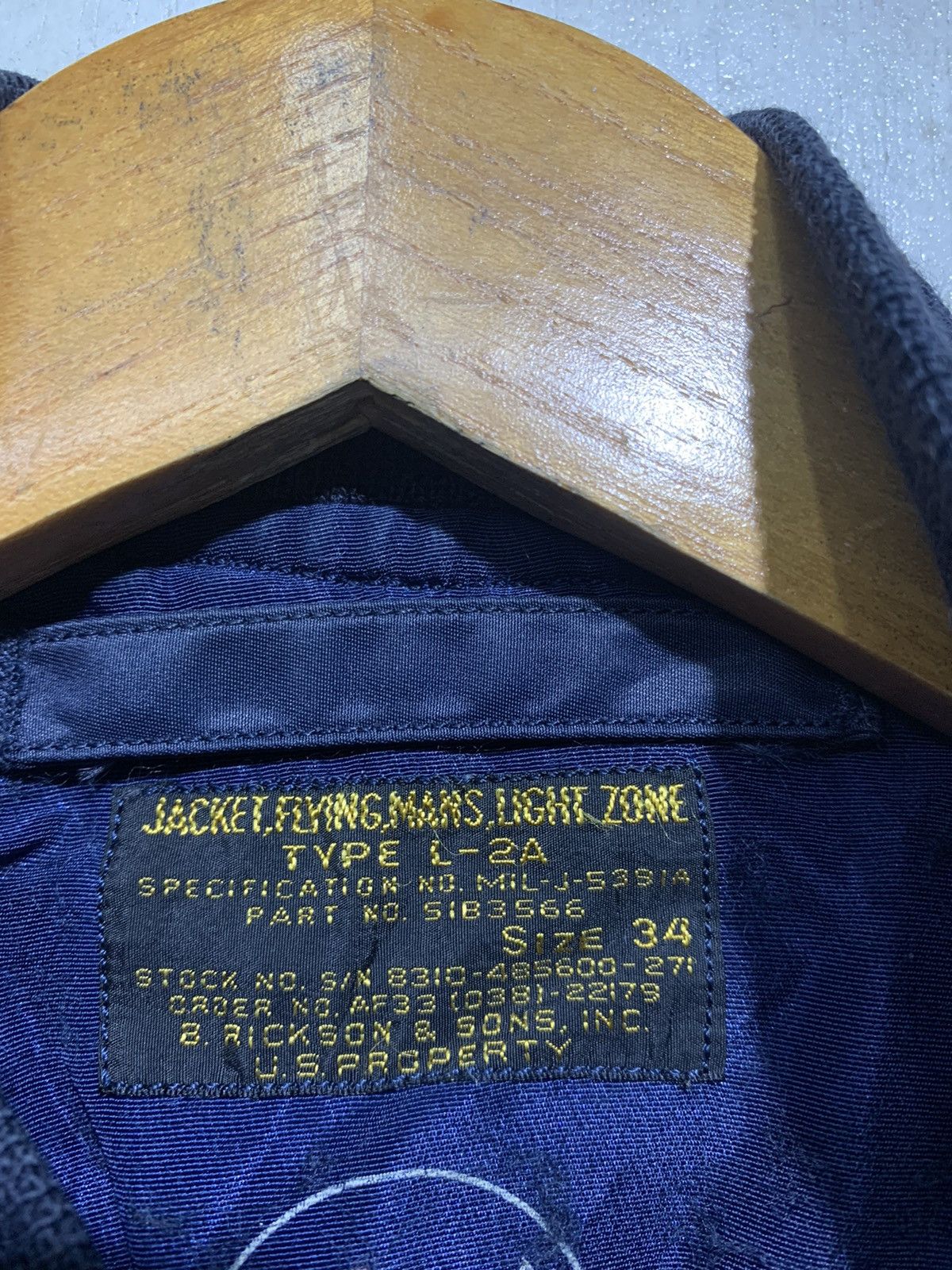 Buzz Rickson's × Toyo Enterprises 🔥VTG BUZZ RICKSONS TYPE L-2A BOMBER JACKETS Size US S / EU 44-46 / 1 - 11 Thumbnail
