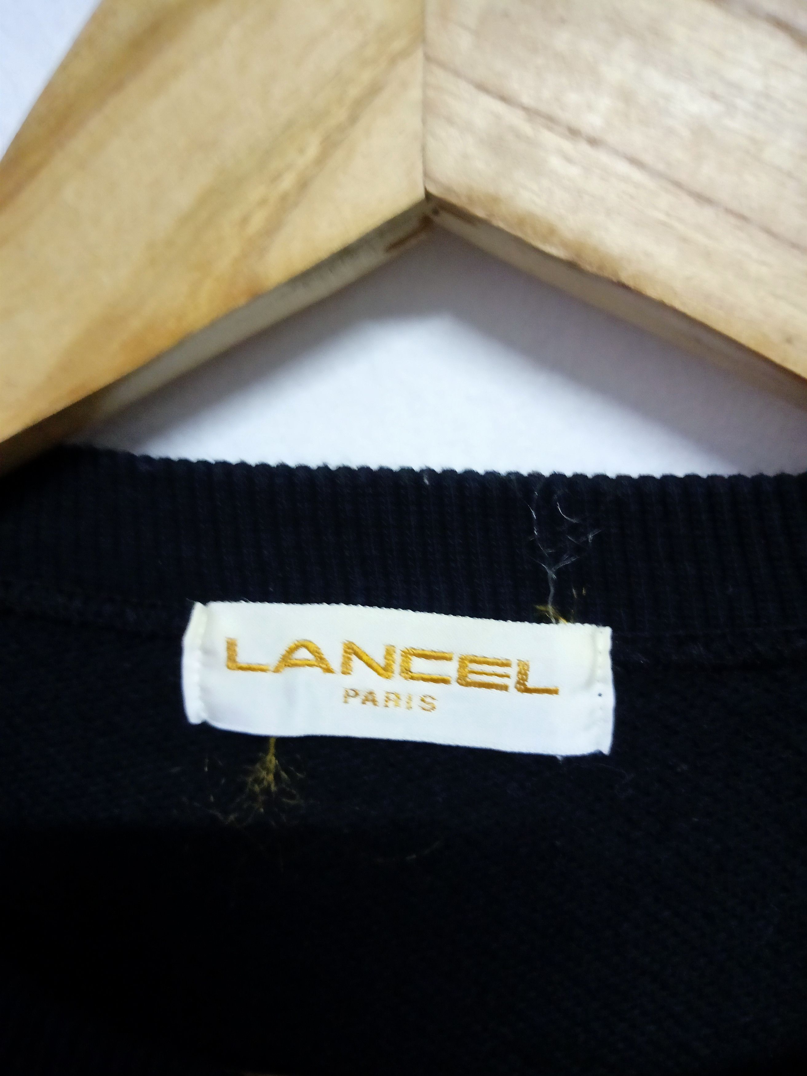 Lancel LANCEL CREWNECK SWEATSHIRT EMROIDERED LOGO Size US M / EU 48-50 / 2 - 6 Thumbnail