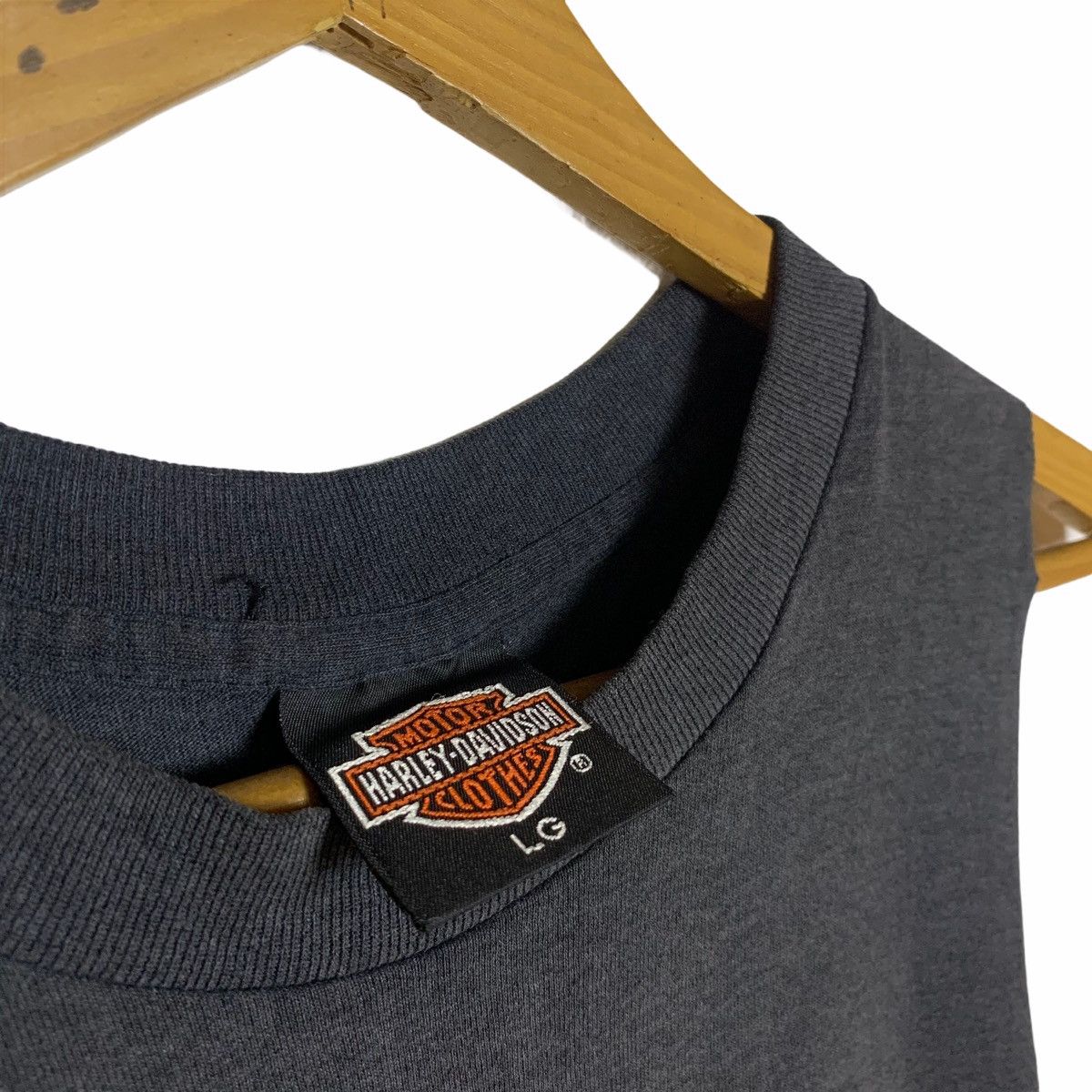 Harley Davidson × Vintage Vintage 1988 Holoubek Honolulu Hawaii HD Tee Size US L / EU 52-54 / 3 - 8 Thumbnail