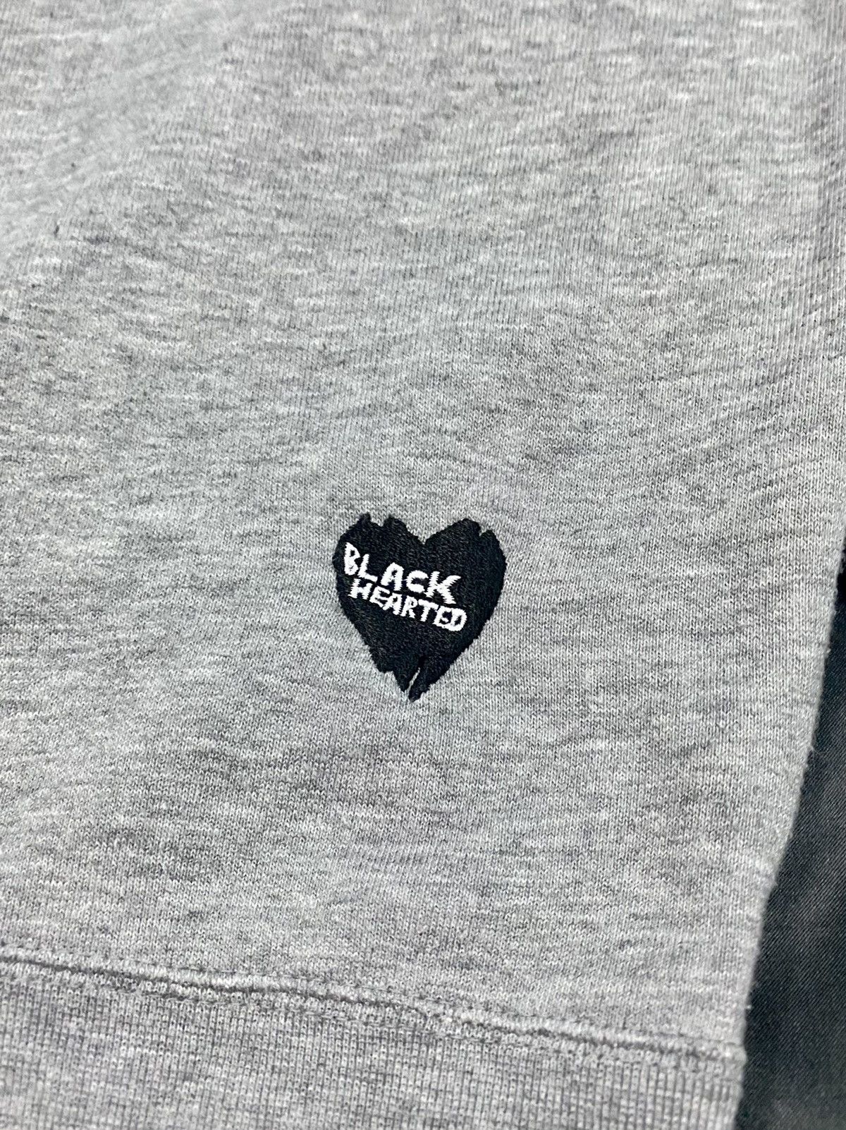 Beams Plus × Japanese Brand SWEATSHIRT BLACK HEARTED BIG LOGO by BEAMS Size US S / EU 44-46 / 1 - 5 Thumbnail