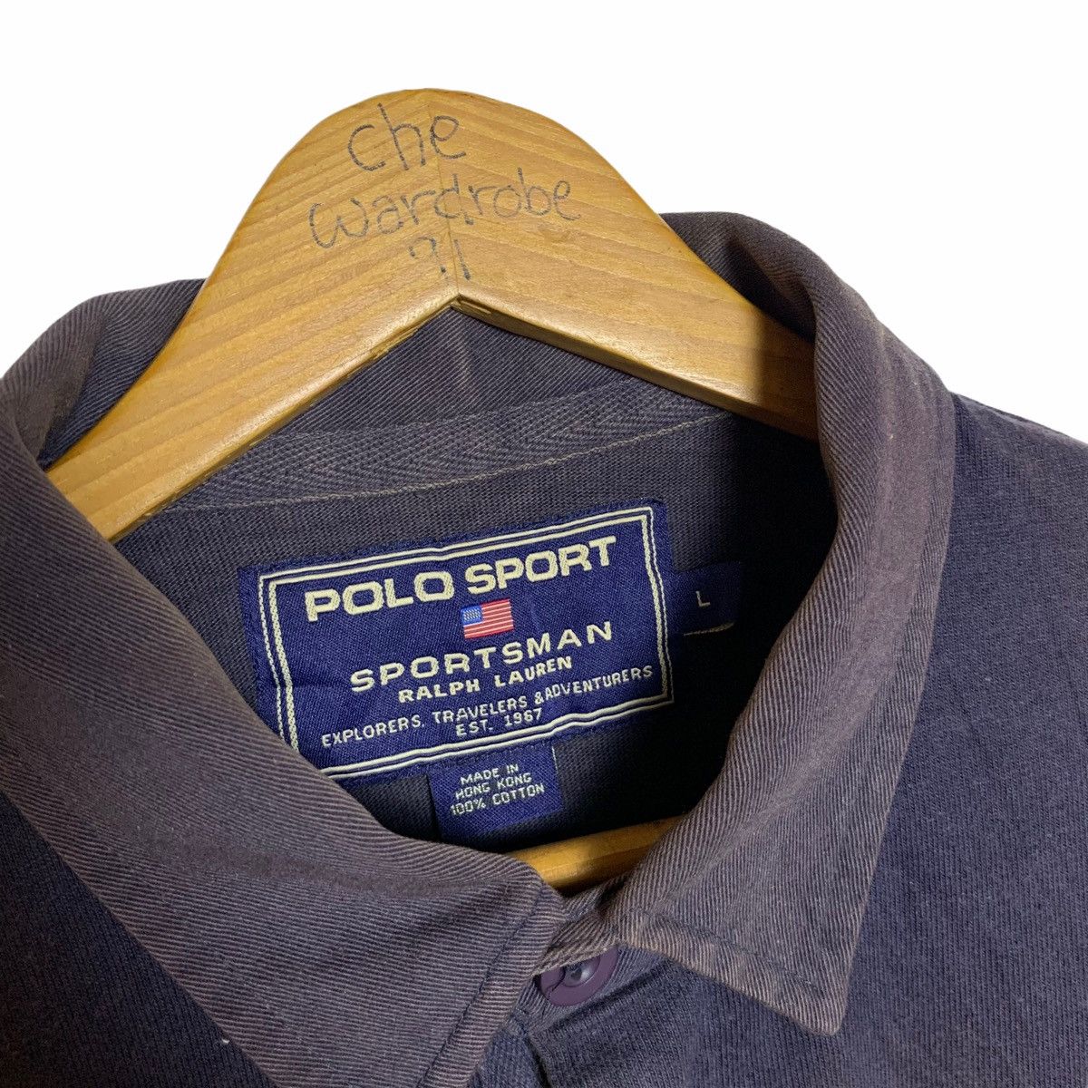 Polo Ralph Lauren × Ralph Lauren Sport Polo Sport Sportsman Ralph Lauren Longsleeve Tee Size US L / EU 52-54 / 3 - 4 Thumbnail
